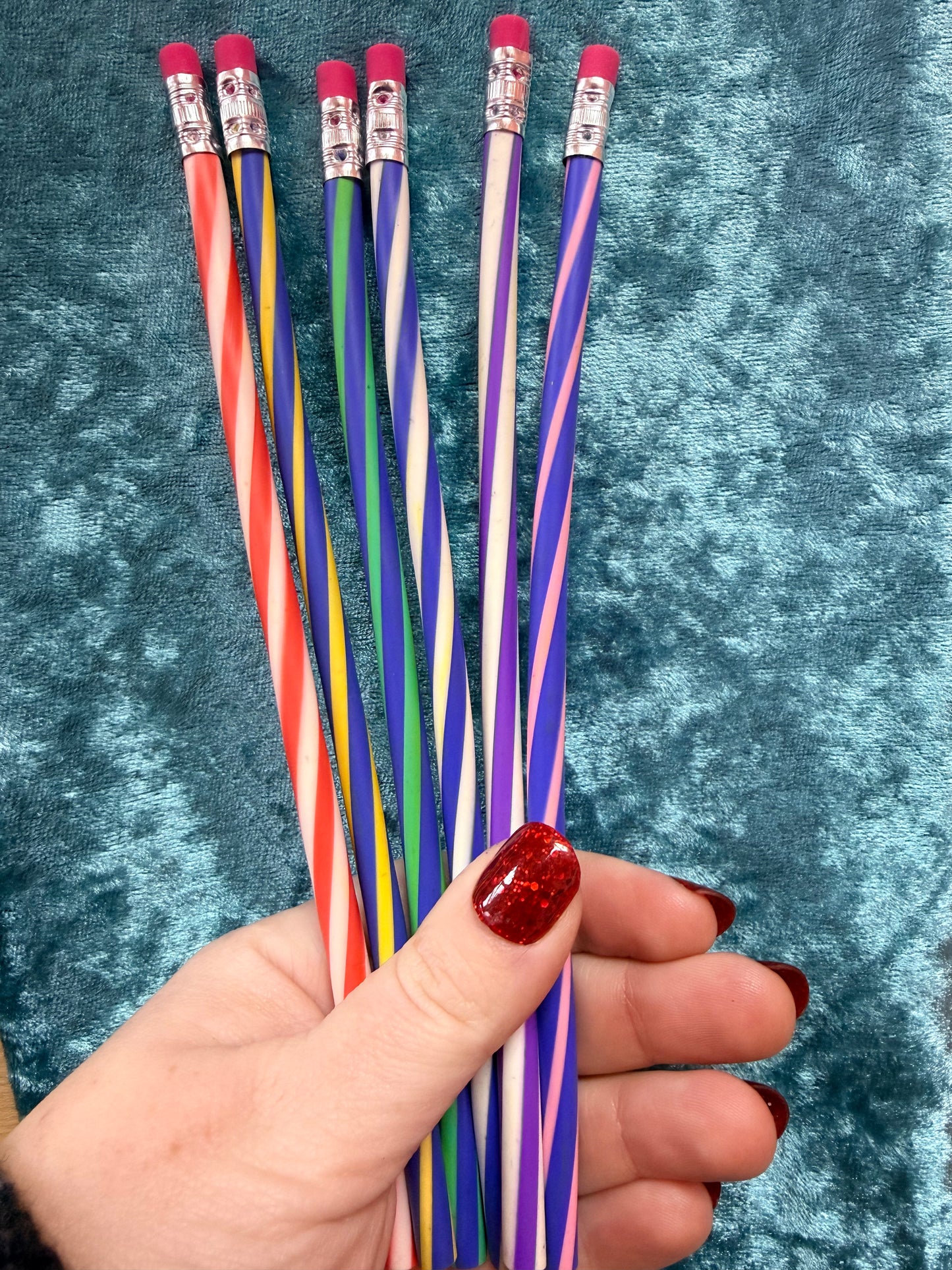 Rainbow Bendy Pencil