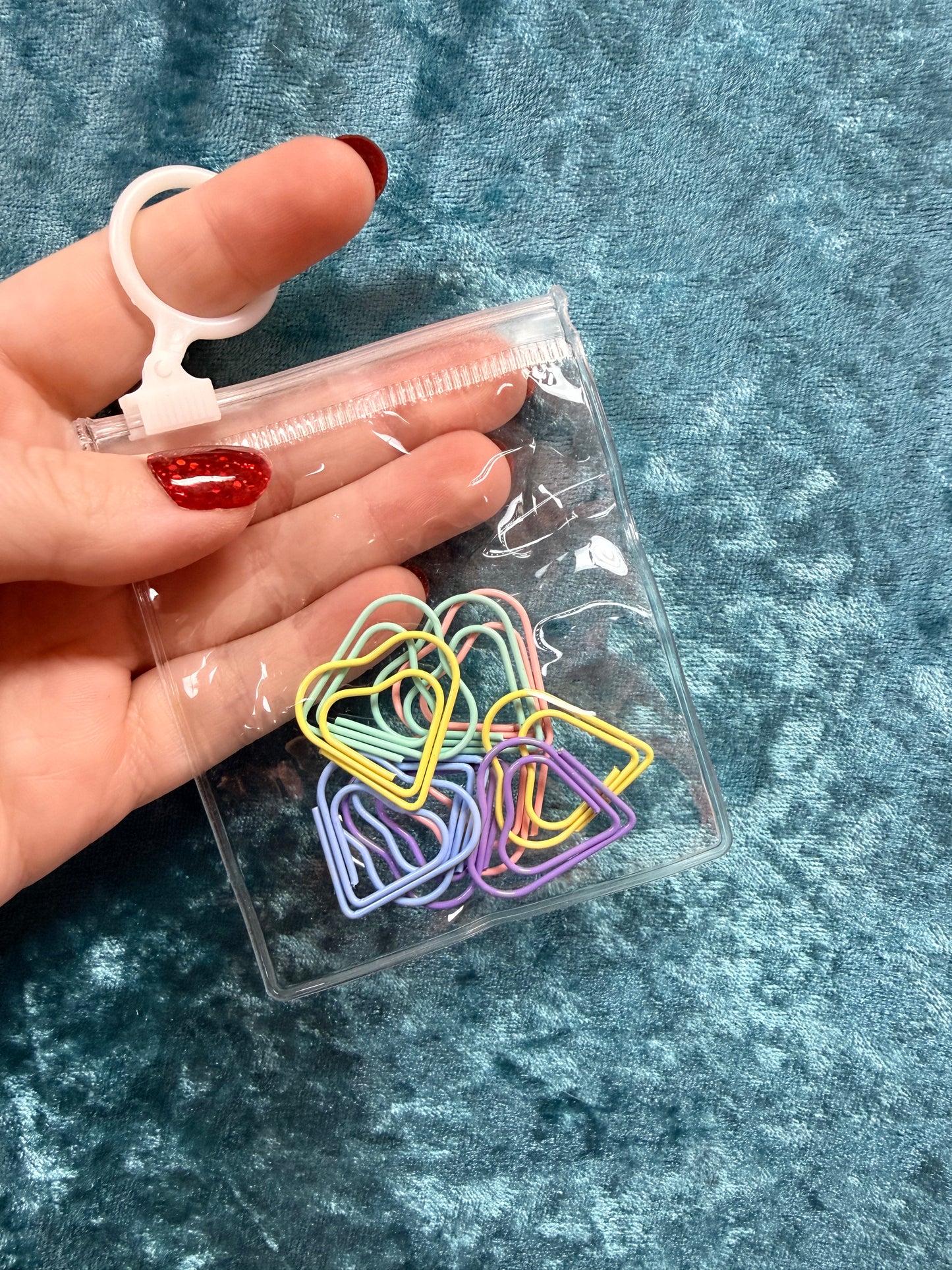 10 Pack Colorful Paperclips