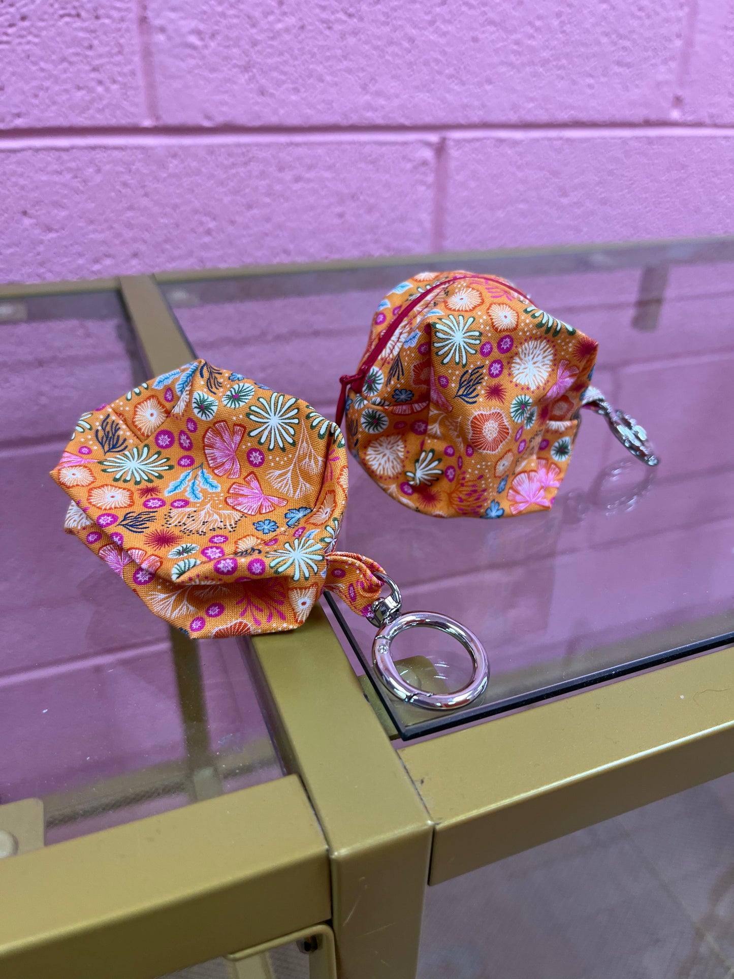 Handmade Doggy Bag Holder Keychain