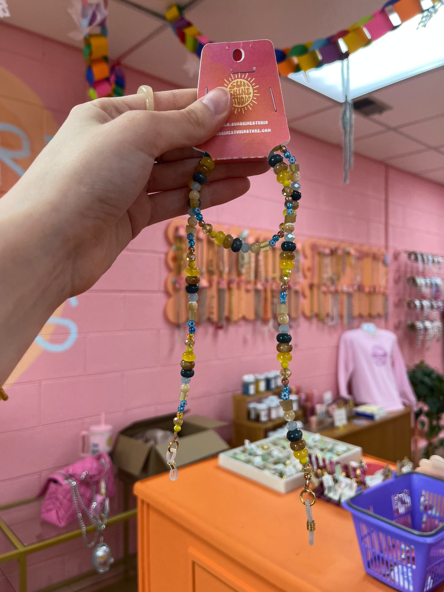 Beaded Glasses Chain