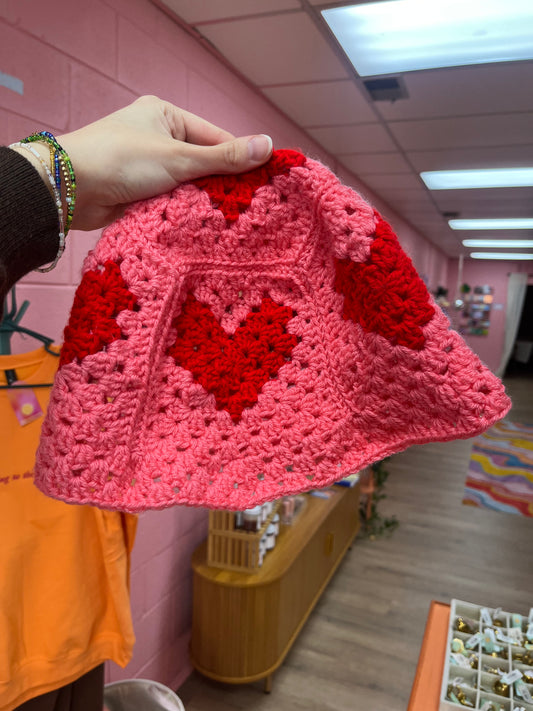 Love Ya Handmade Crochet Bucket Hat