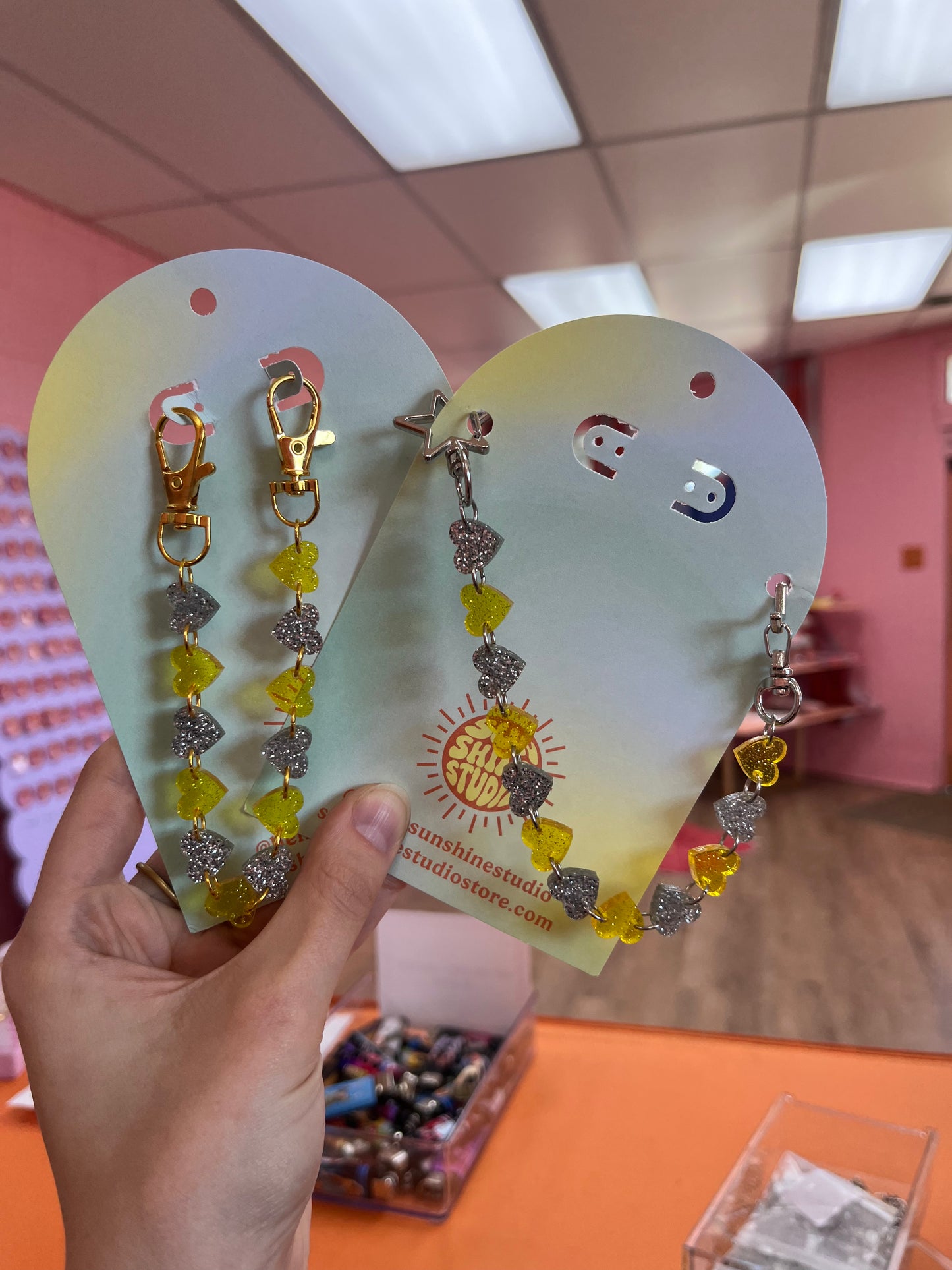 Heart Bag Charm