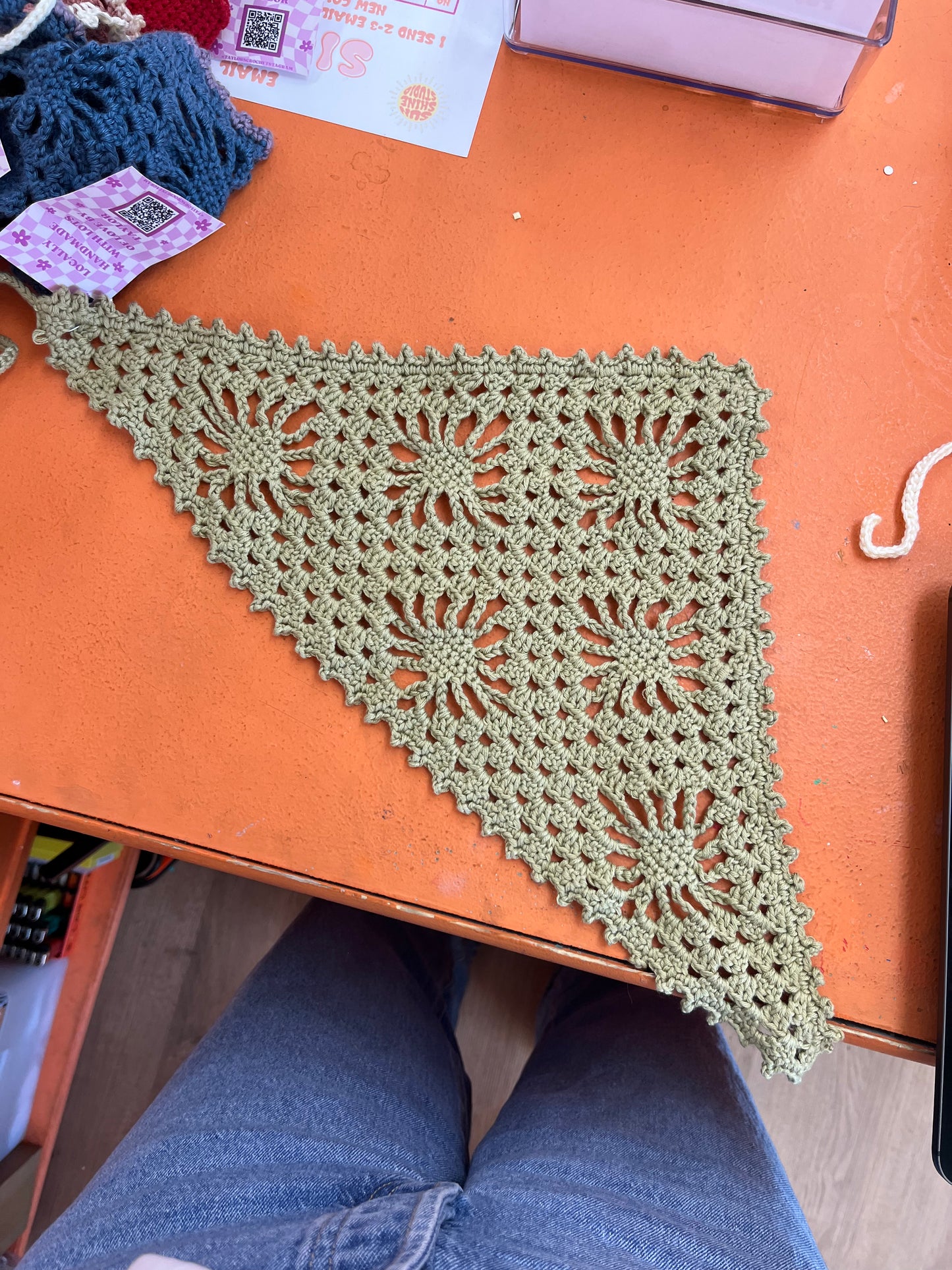 Handmade Crochet Bandana