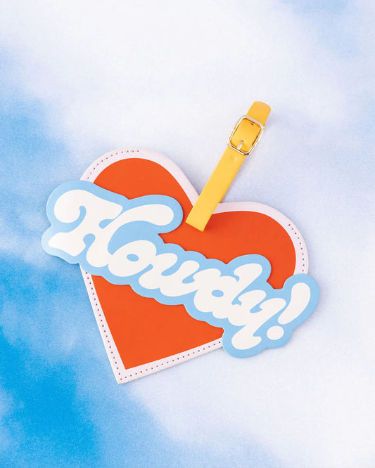 Howdy! Luggage Tag
