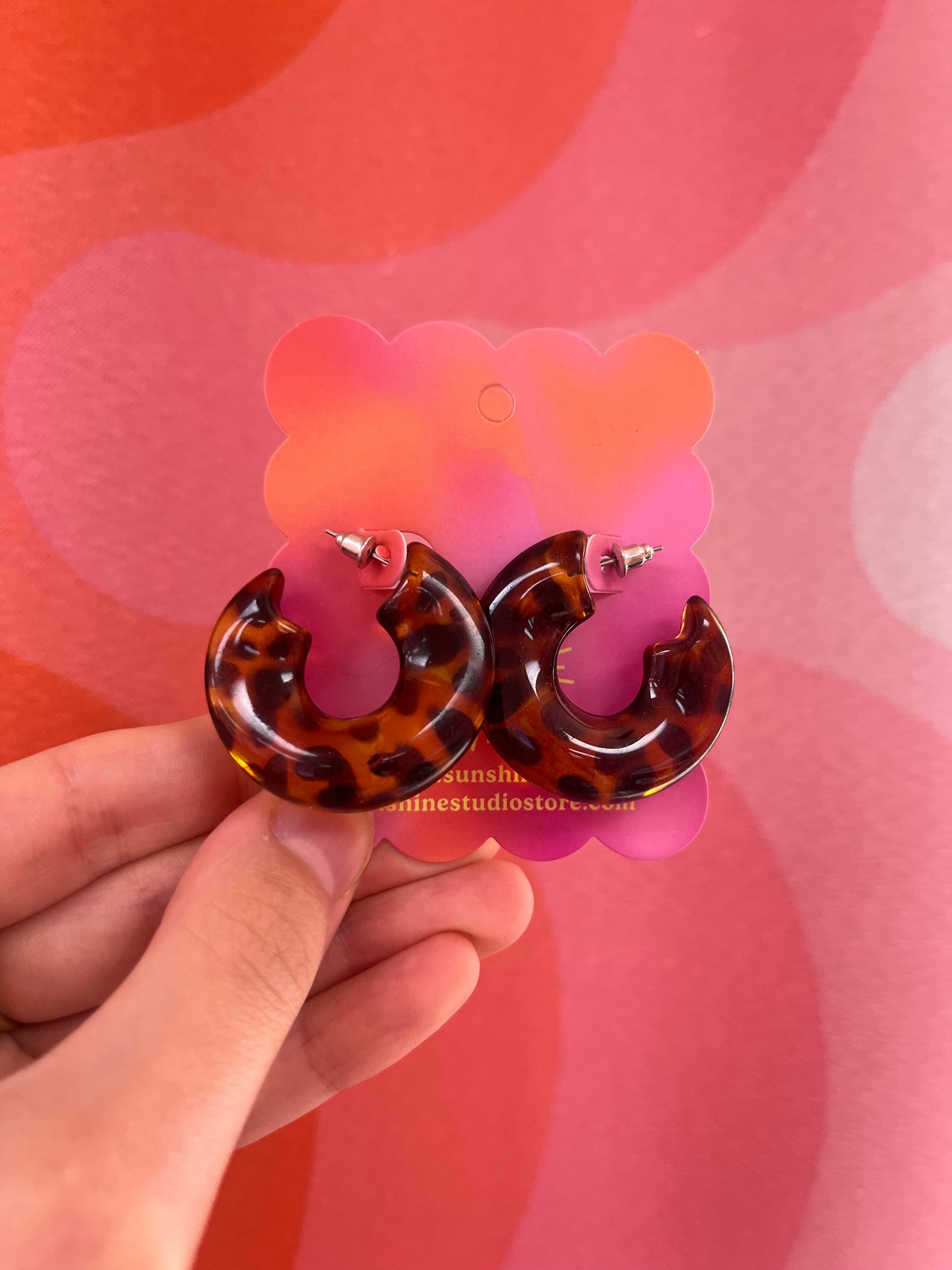 Funky Tortoise Earrings