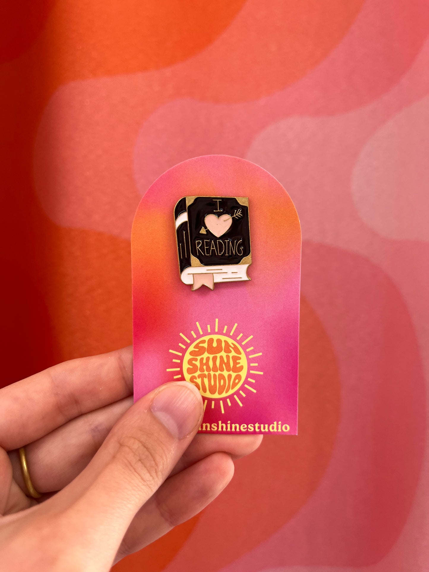 Bookish Enamel Pin