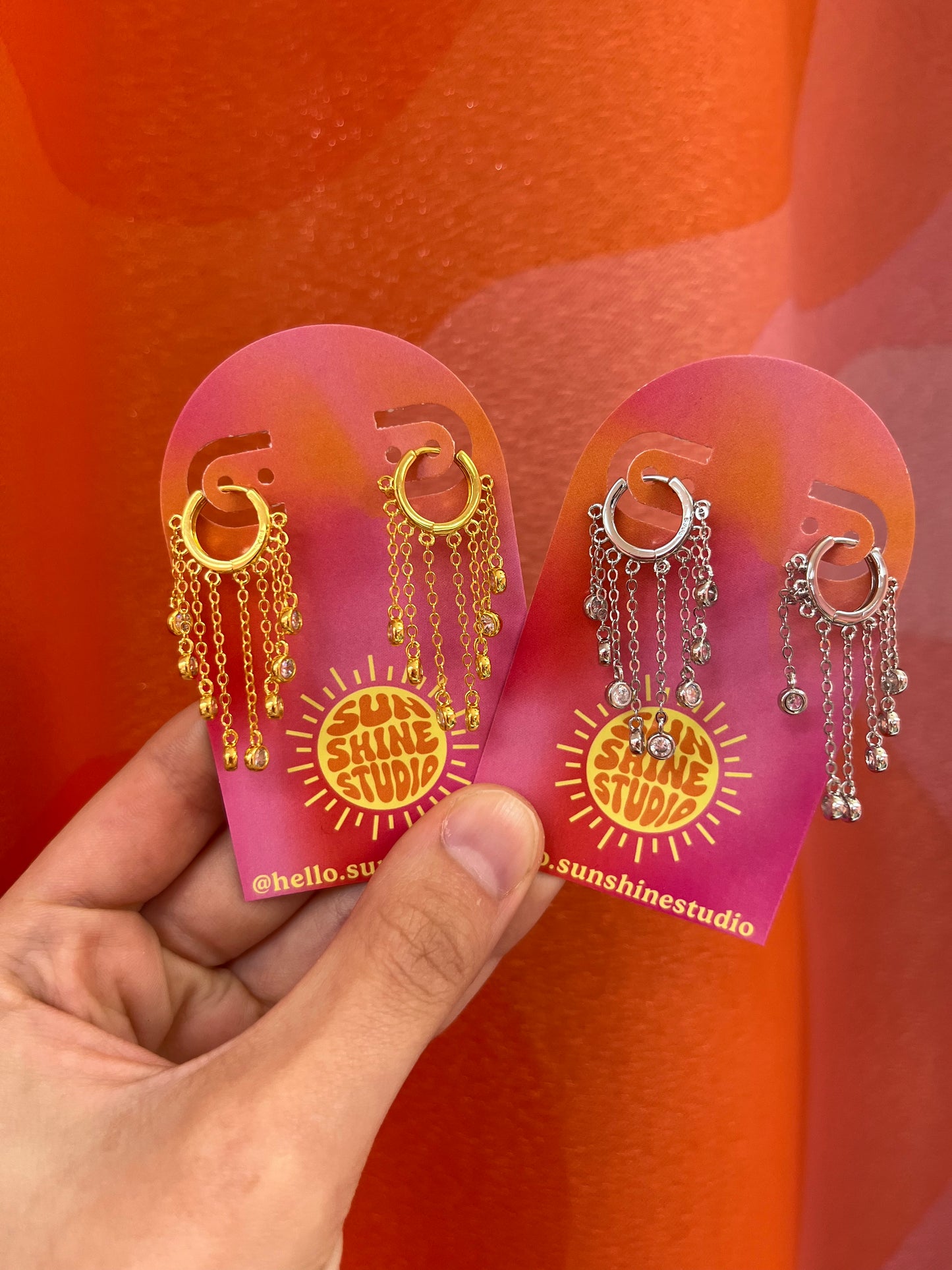 Fringe Bubble Hoops