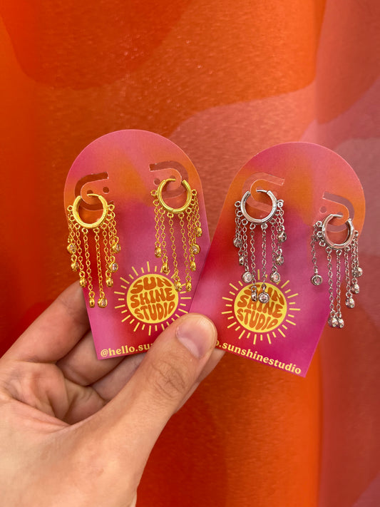 Fringe Bubble Hoops