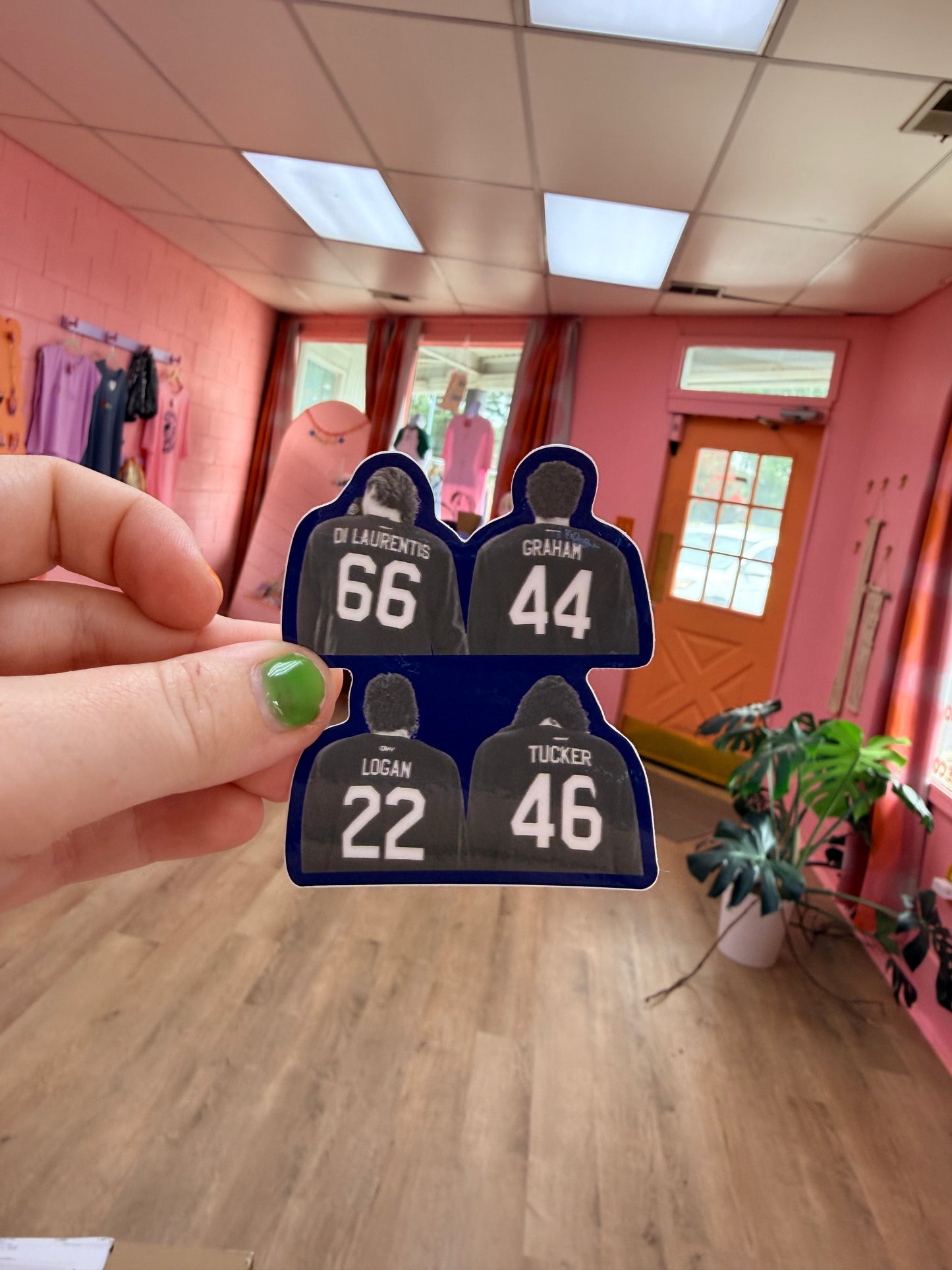 Off Campus Jerseys Sticker