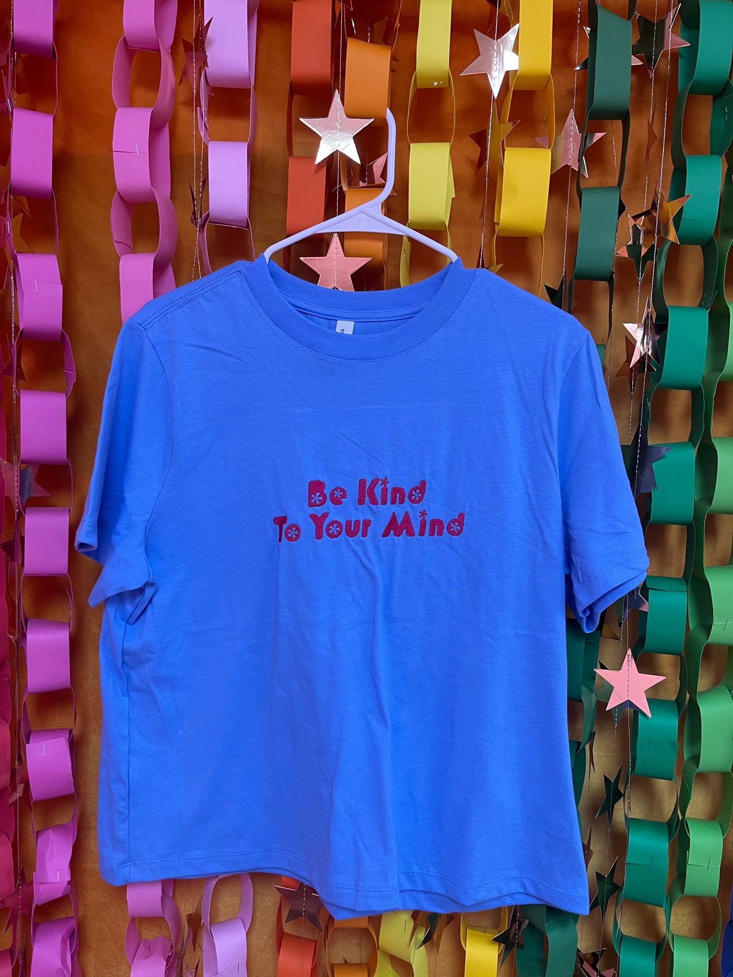 Be Kind To Your Mind Embroidered Tee