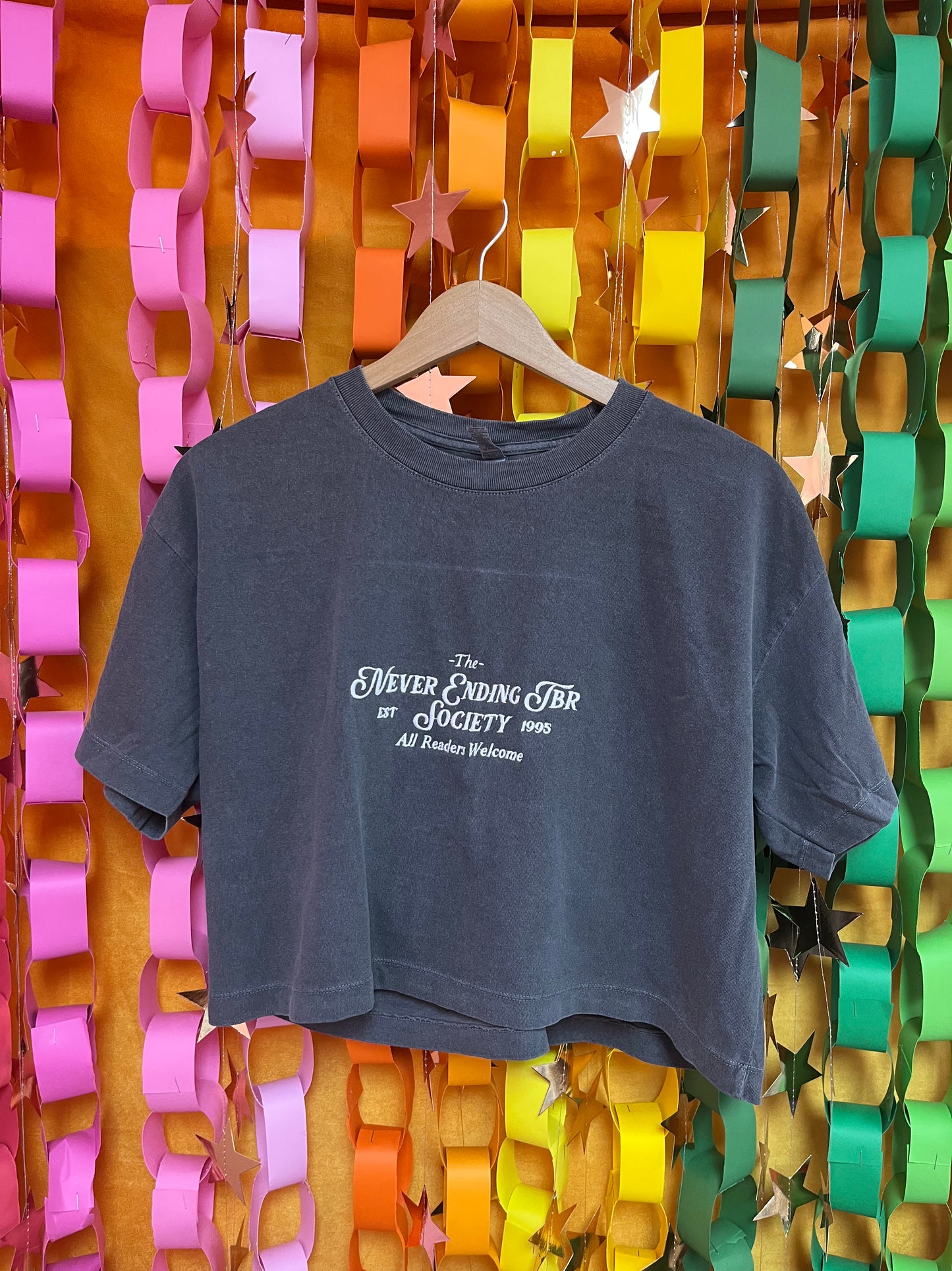 Never Ending TBR Society Oopsie Daisy Tee