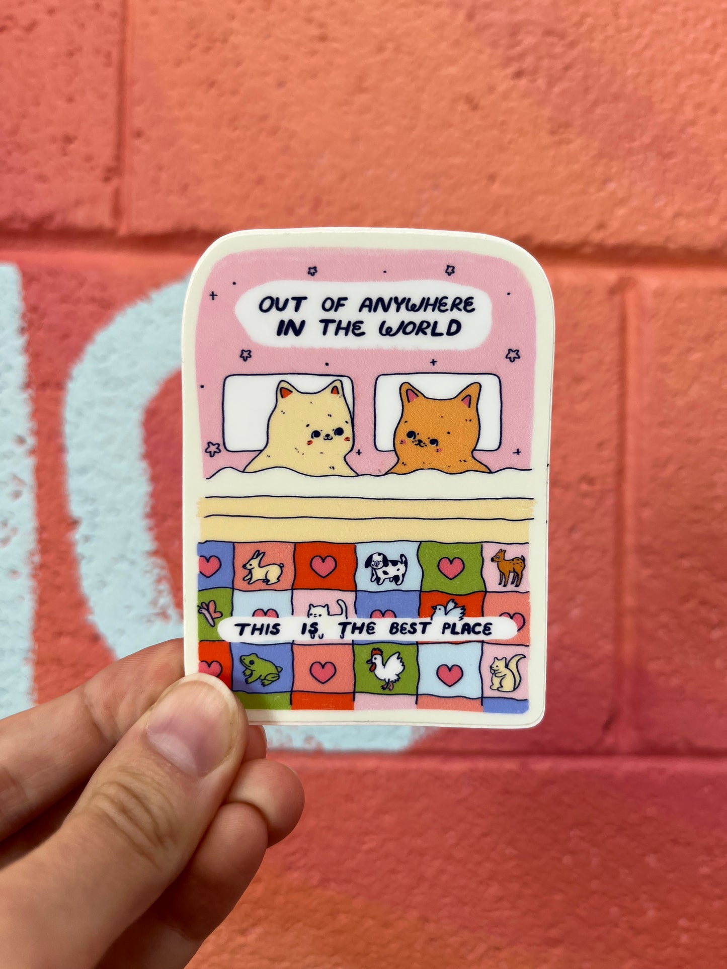This is The Best Place Sticker