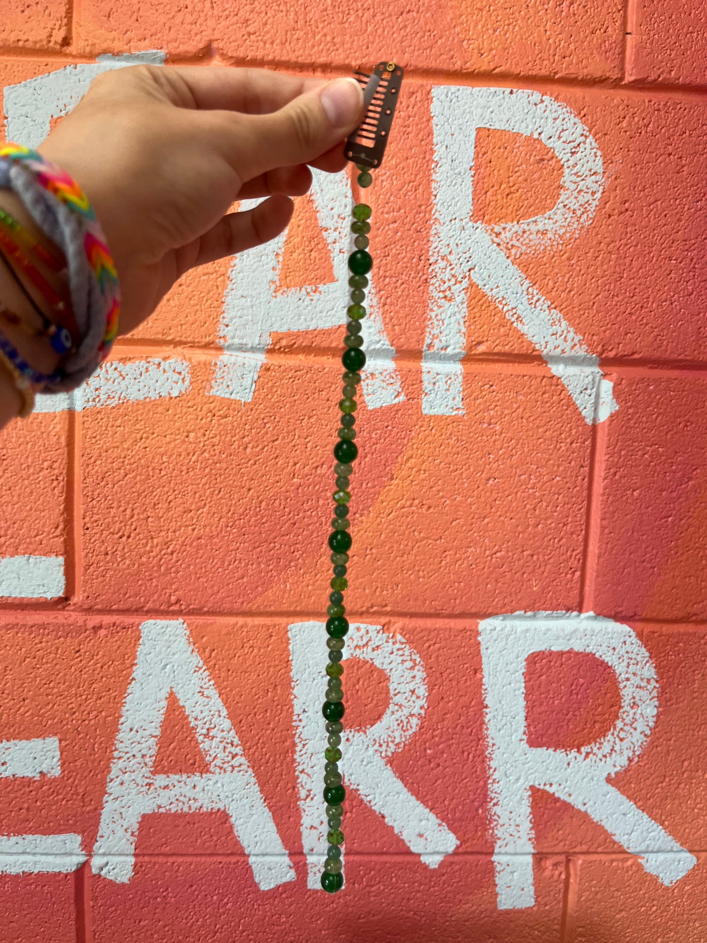 Beaded Hair Clip