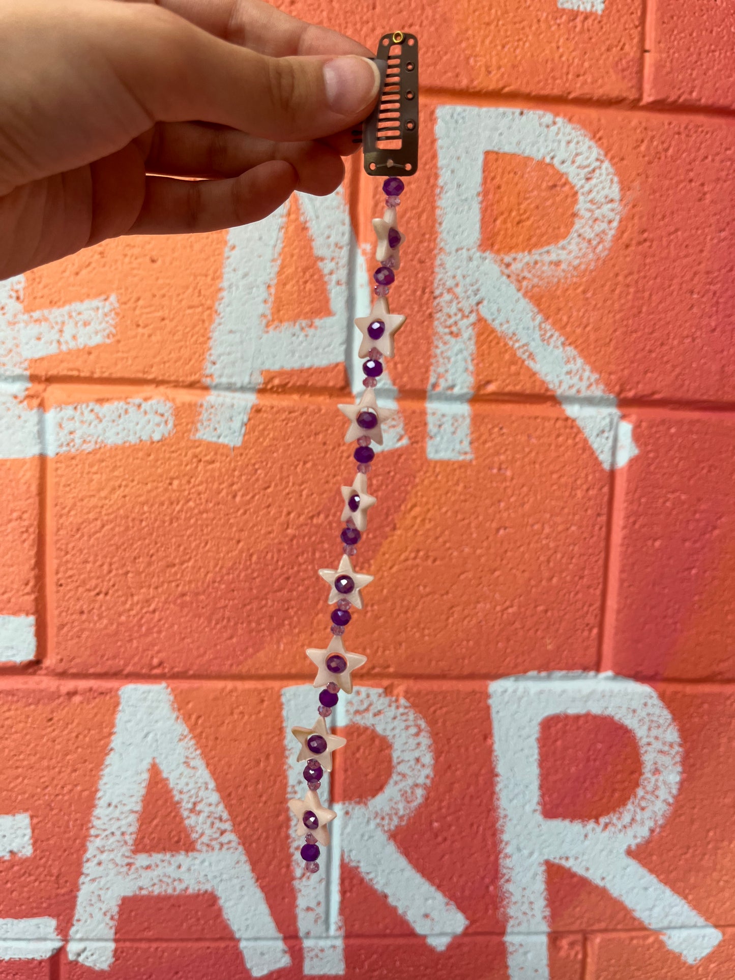 Beaded Hair Clip