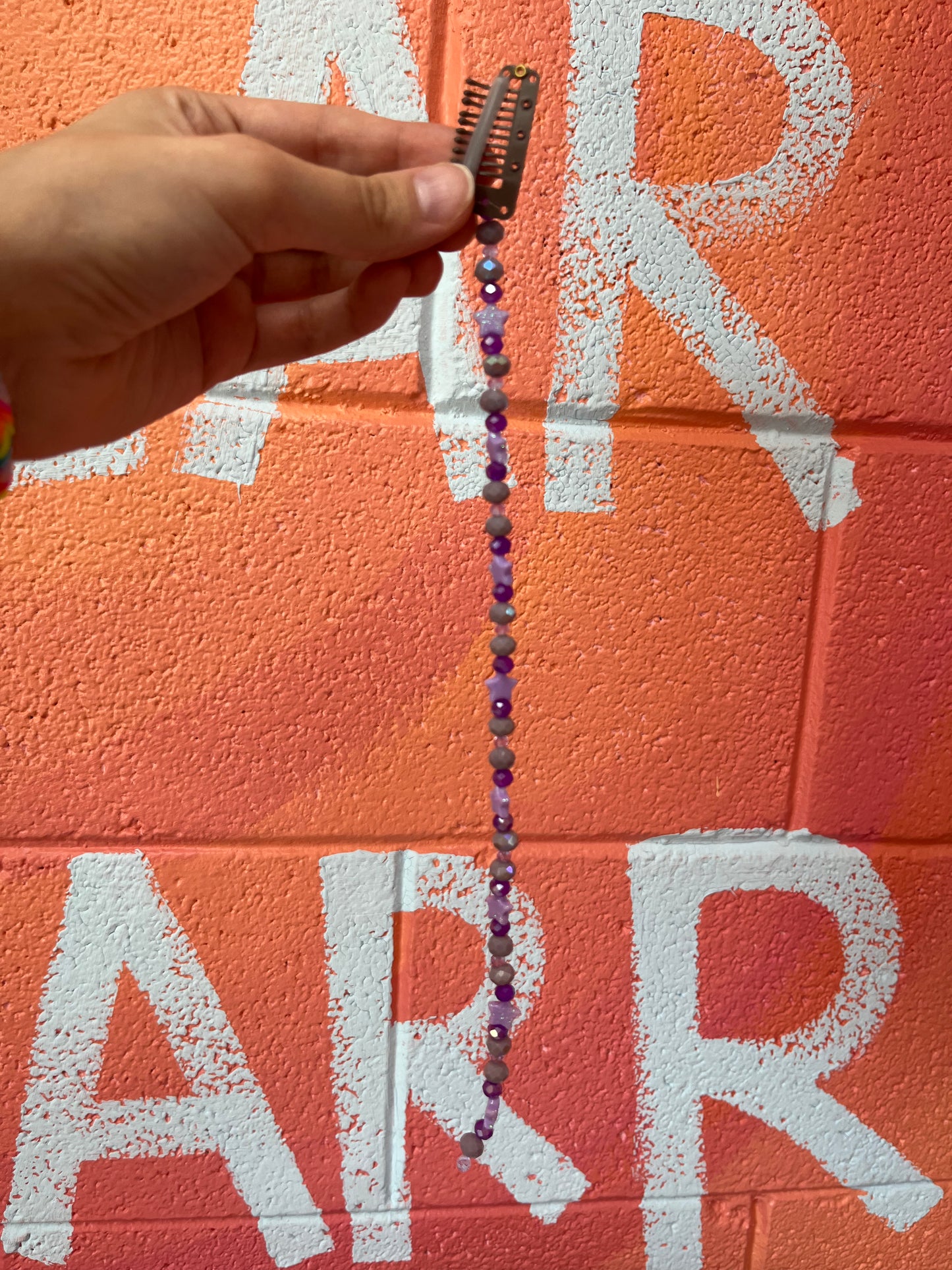 Beaded Hair Clip