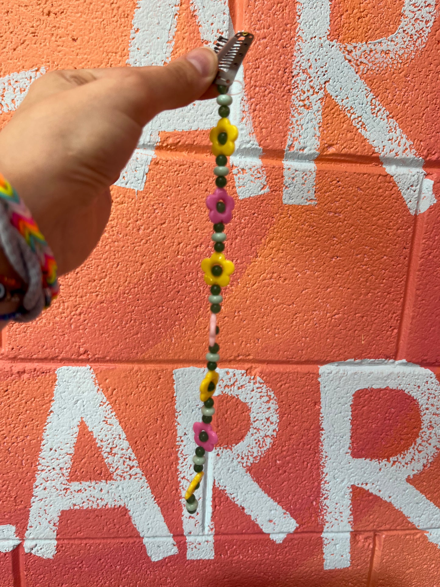 Beaded Hair Clip