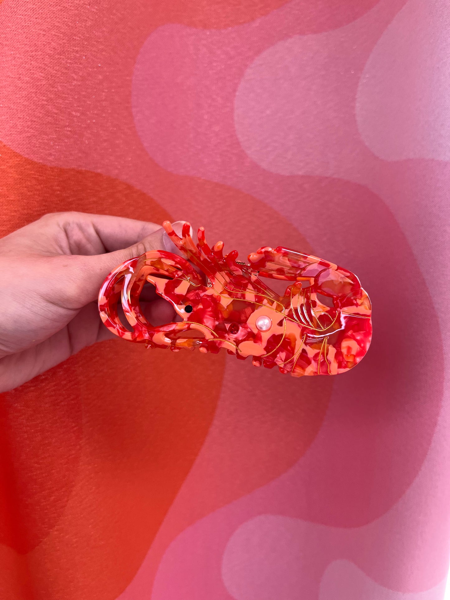 Jumbo Shrimpy Hair Claw