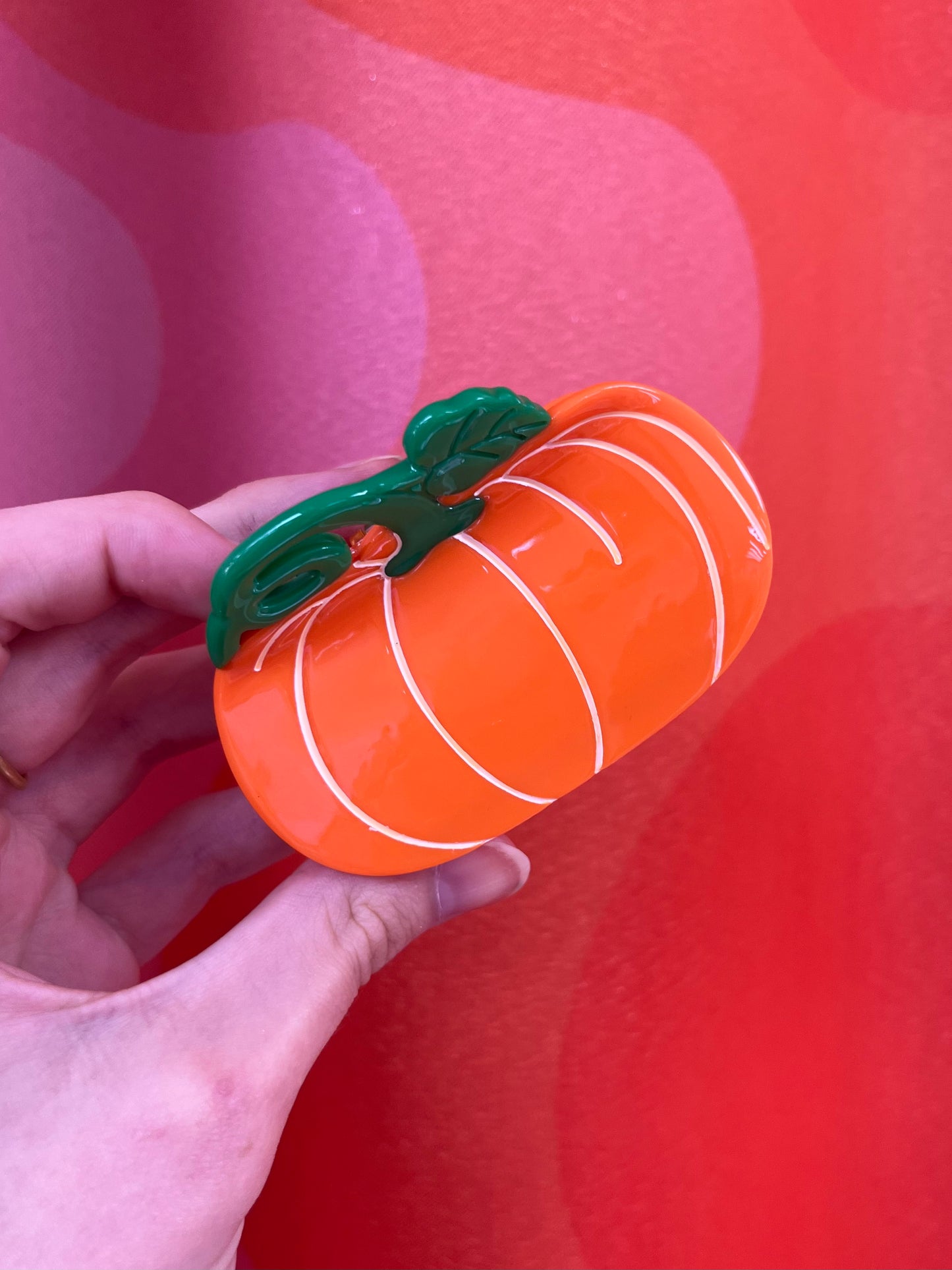 Pumpkin Hair Claw