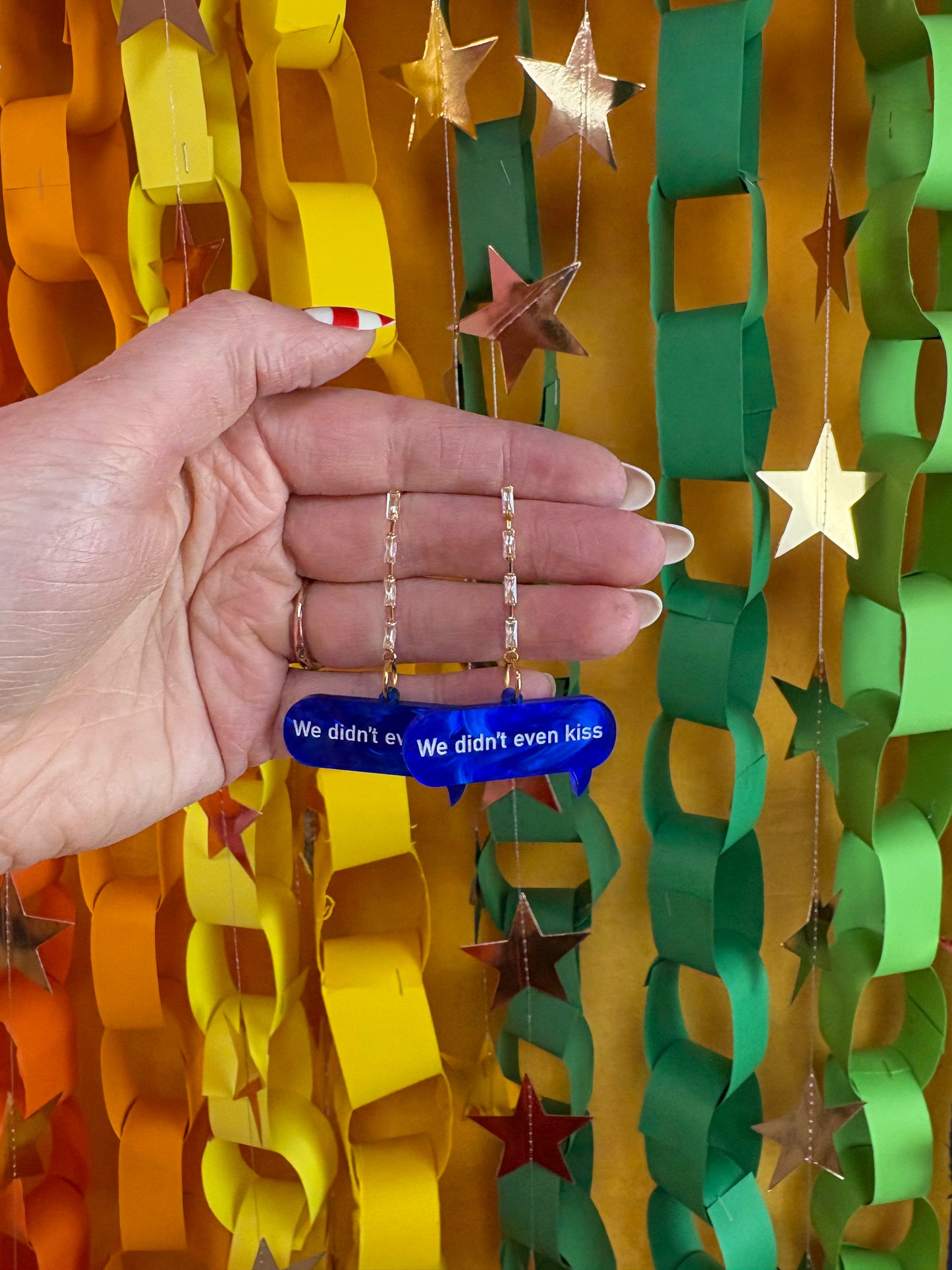 We didn’t Even Kiss Heated Rivalry Earrings