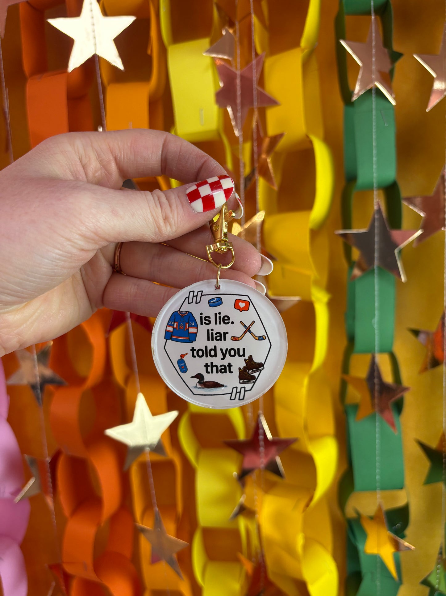 Heated Rivalry Large Acrylic Keychains