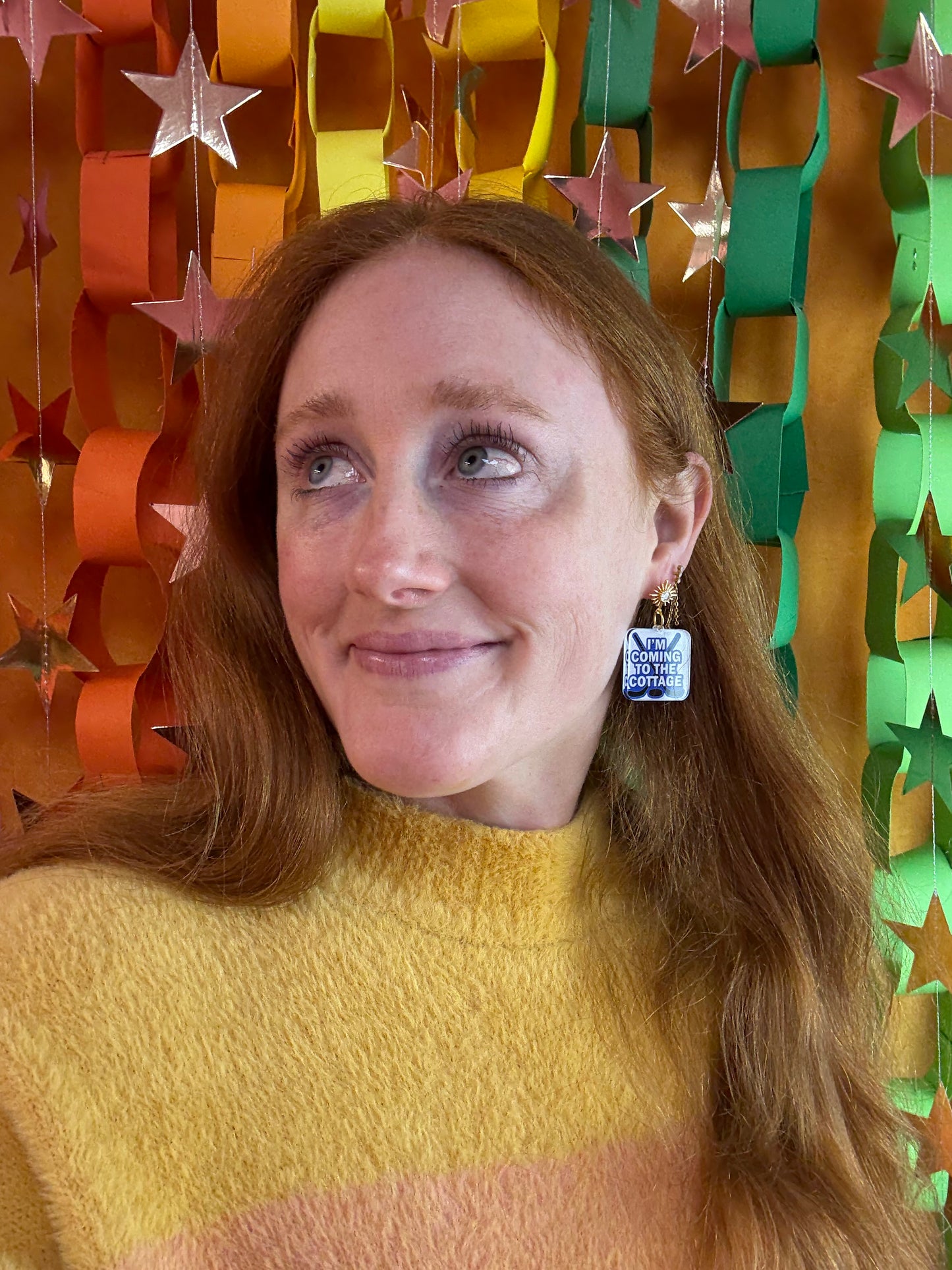 I’m Coming to the Cottage Heated Rivalry Earrings