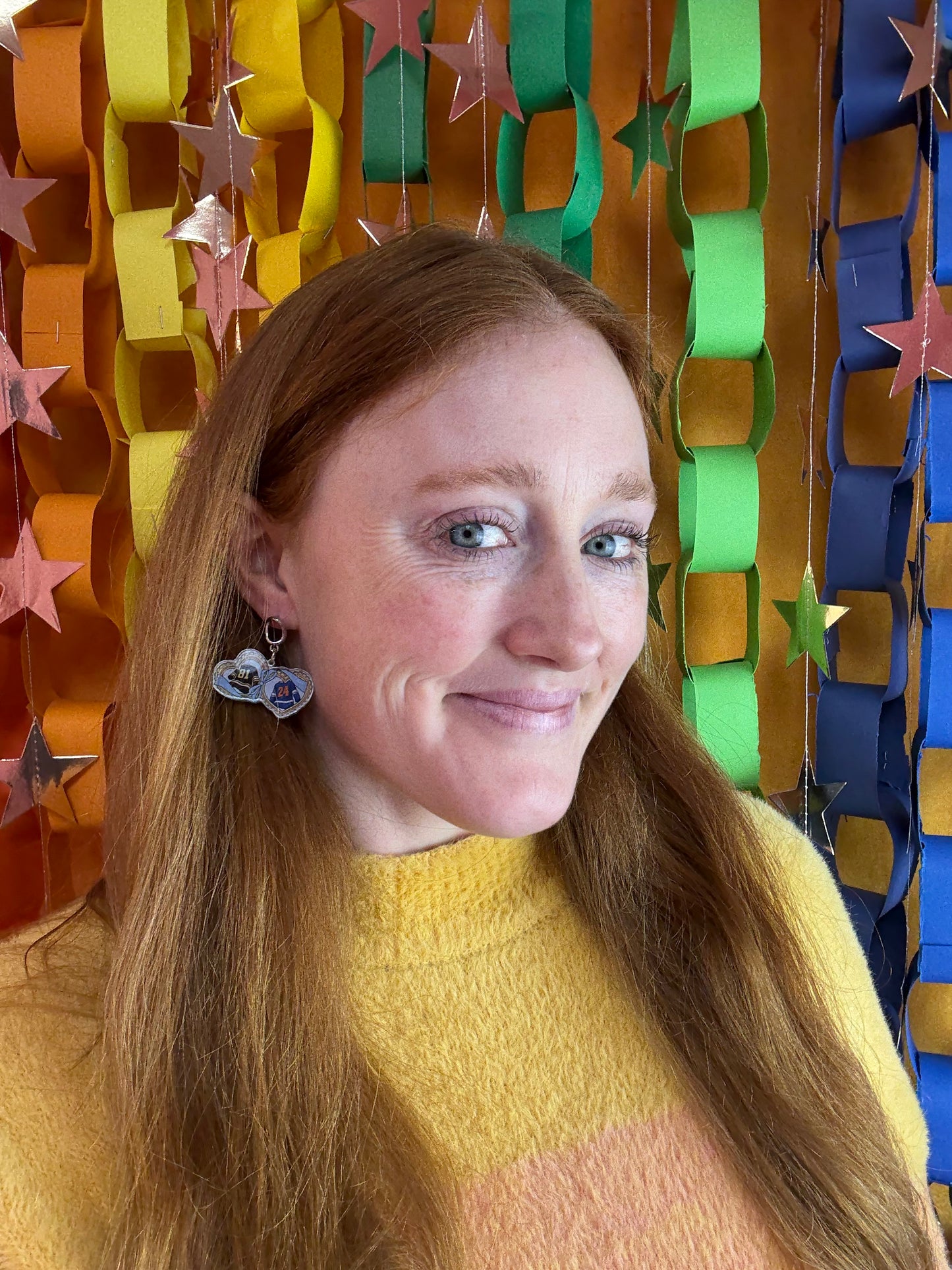 Heated Rivalry Jersey Earrings