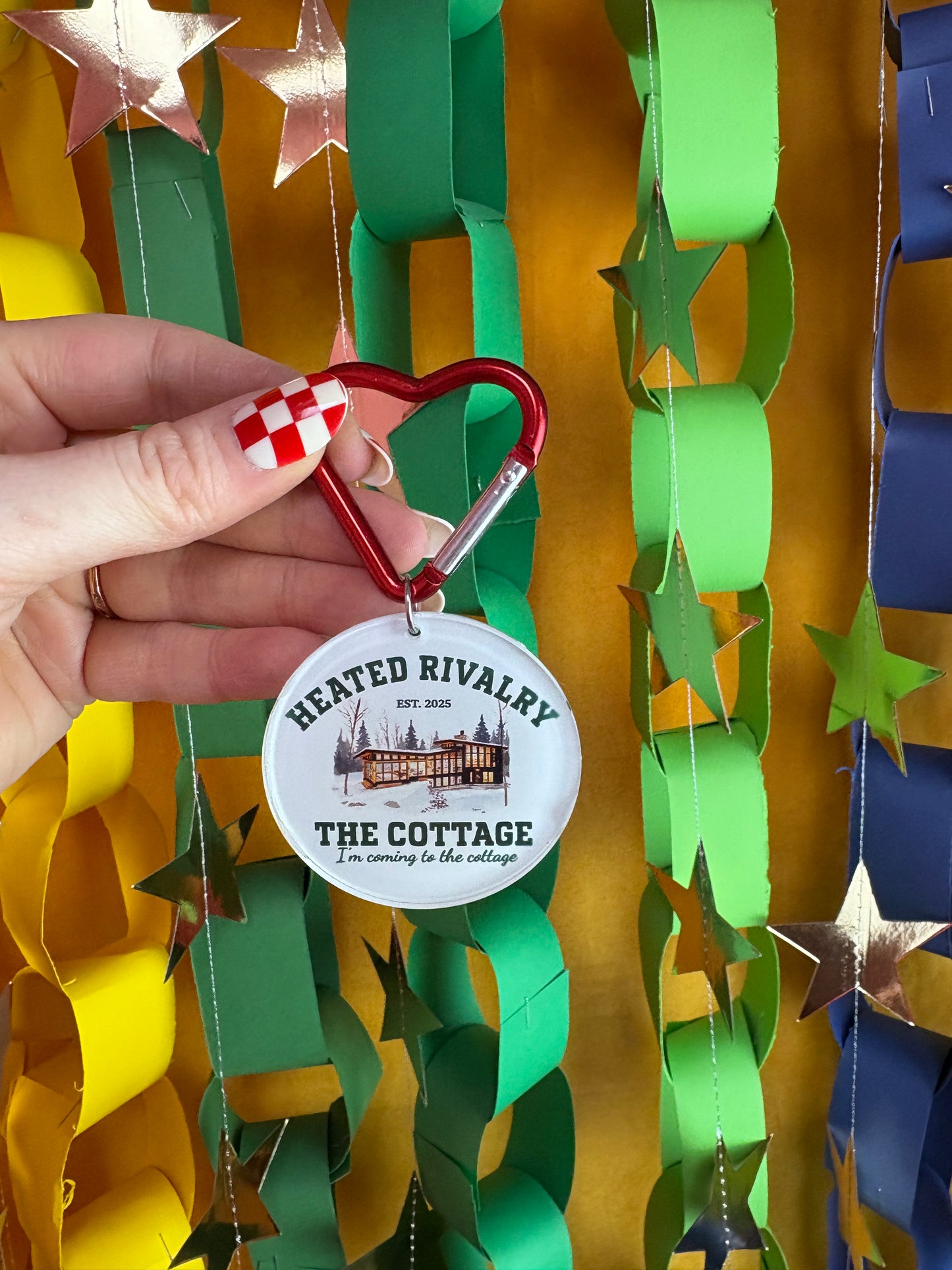 Heated Rivalry Large Acrylic Keychains