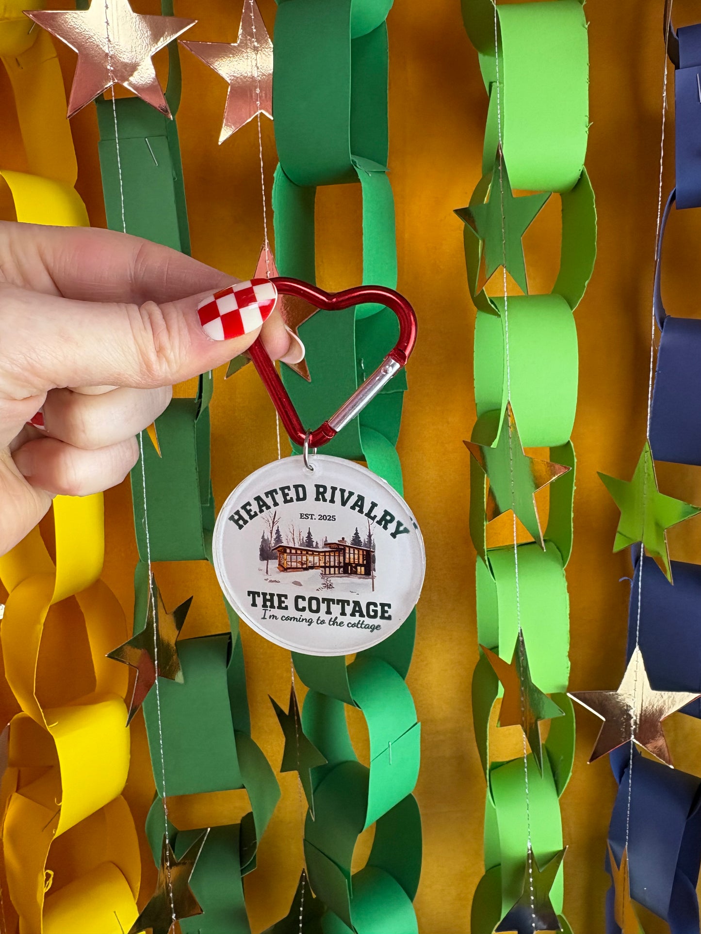 Heated Rivalry Large Acrylic Keychains