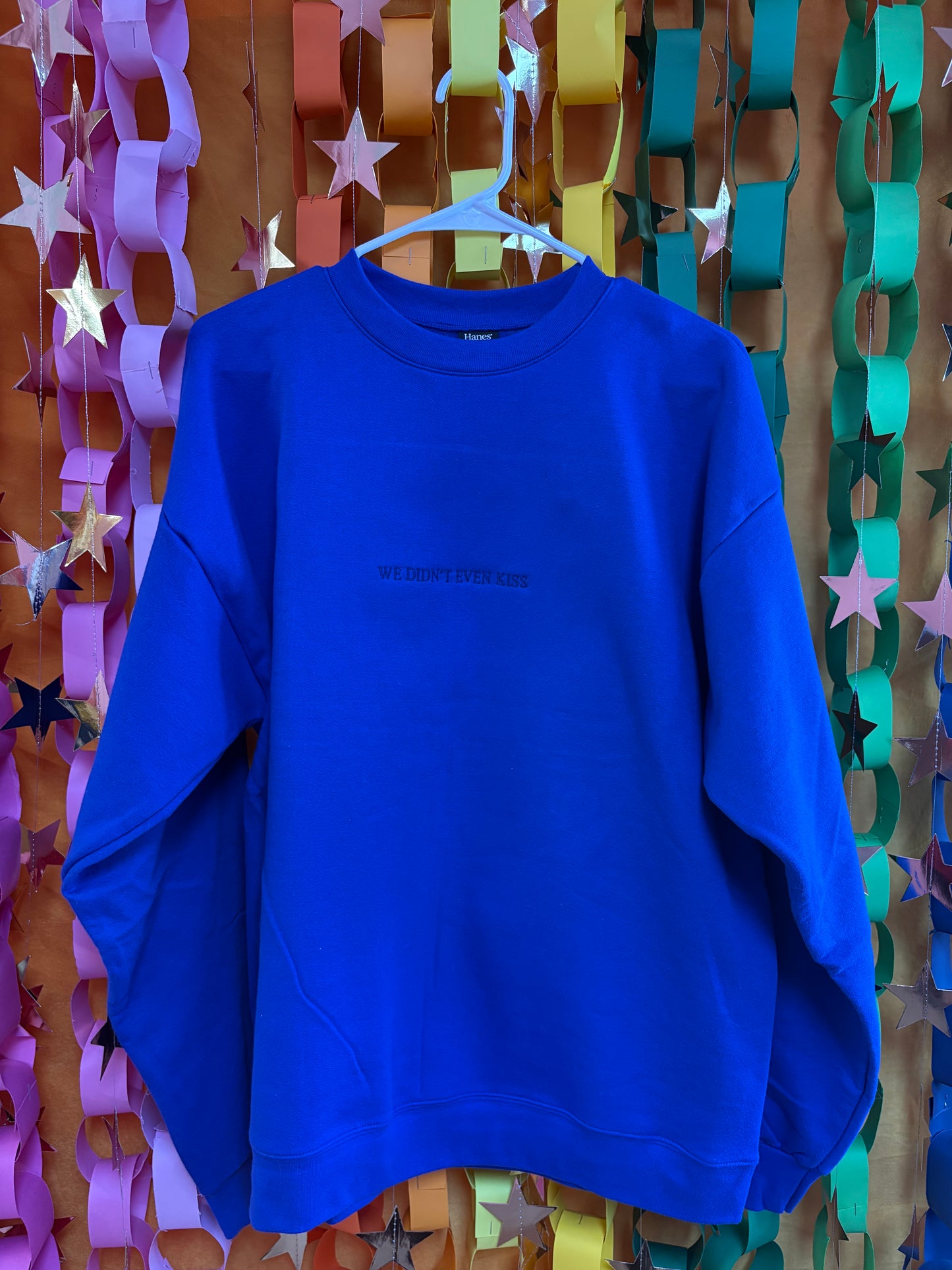 "We didn't even kiss" Heated Rivalry Embroidered Top