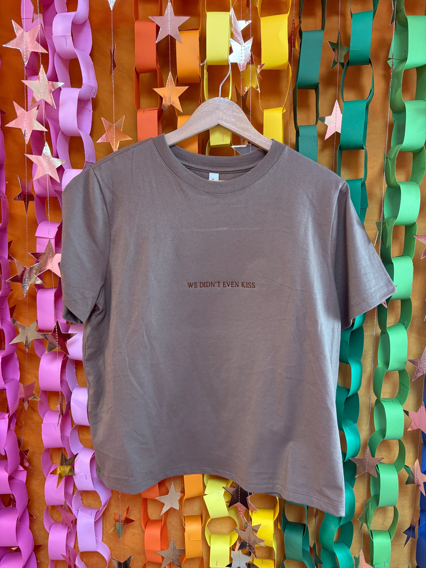 "We didn't even kiss" Heated Rivalry Embroidered Top