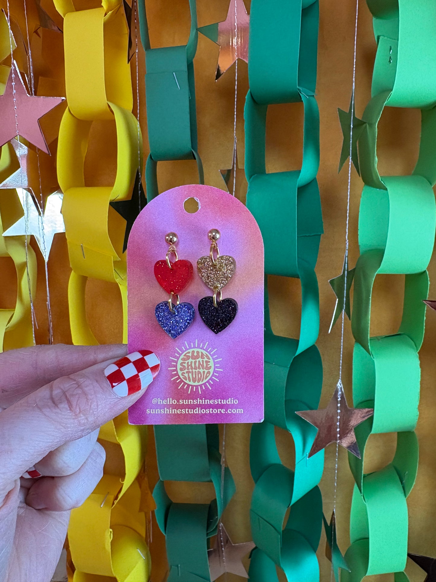 Heated Rivalry Sweetheart Mismatch Dangles