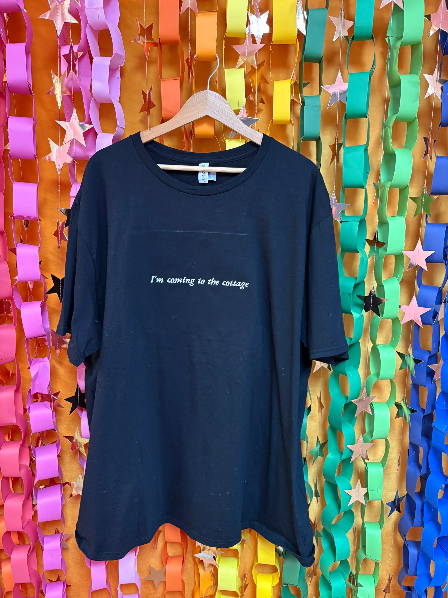 "I'm coming to the cottage" Heated Rivalry Embroidered Top