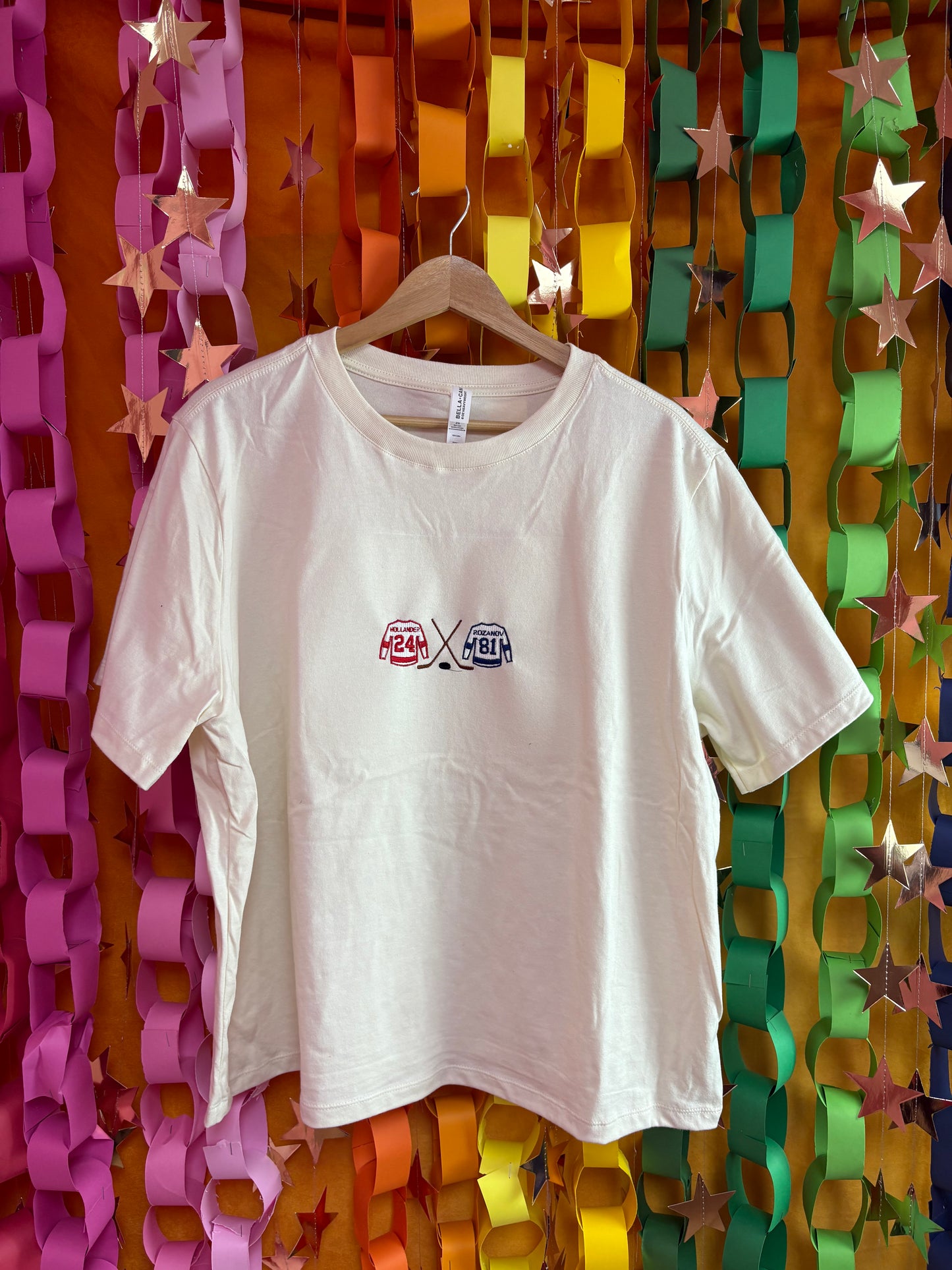 Rozanov and Hollander Jerseys - Heated Rivalry Embroidered Top