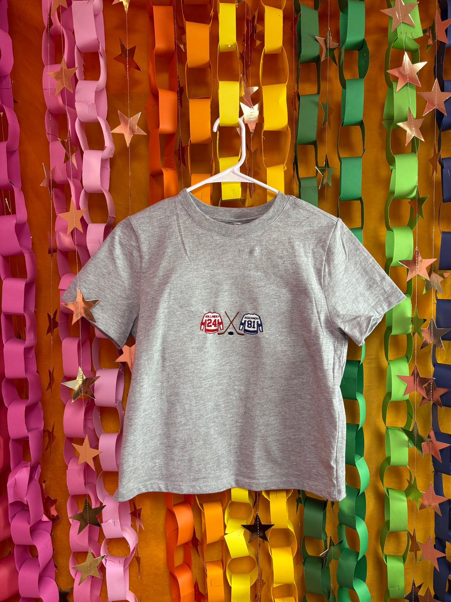 Rozanov and Hollander Jerseys - Heated Rivalry Embroidered Top