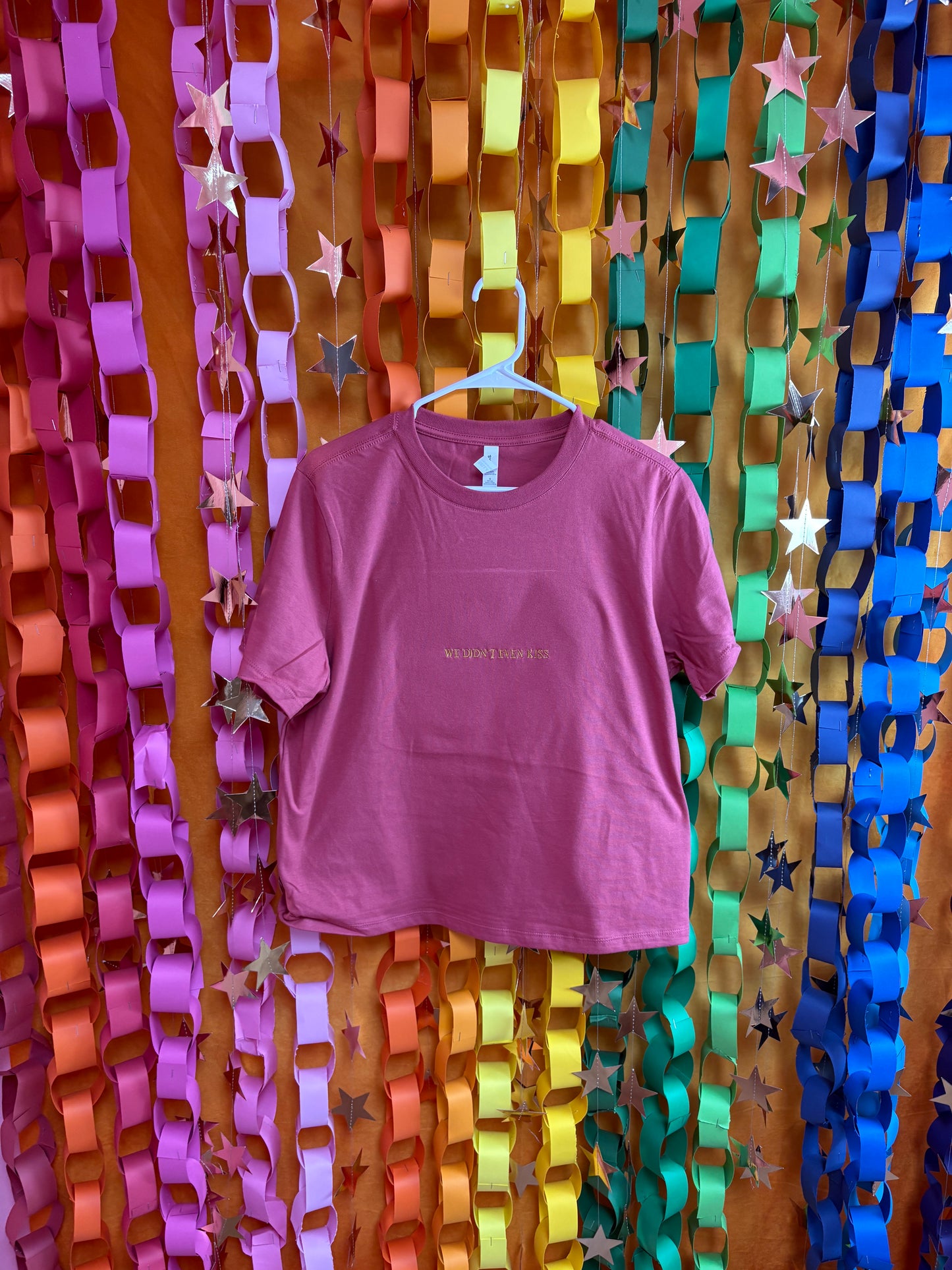 "We didn't even kiss" Heated Rivalry Embroidered Top