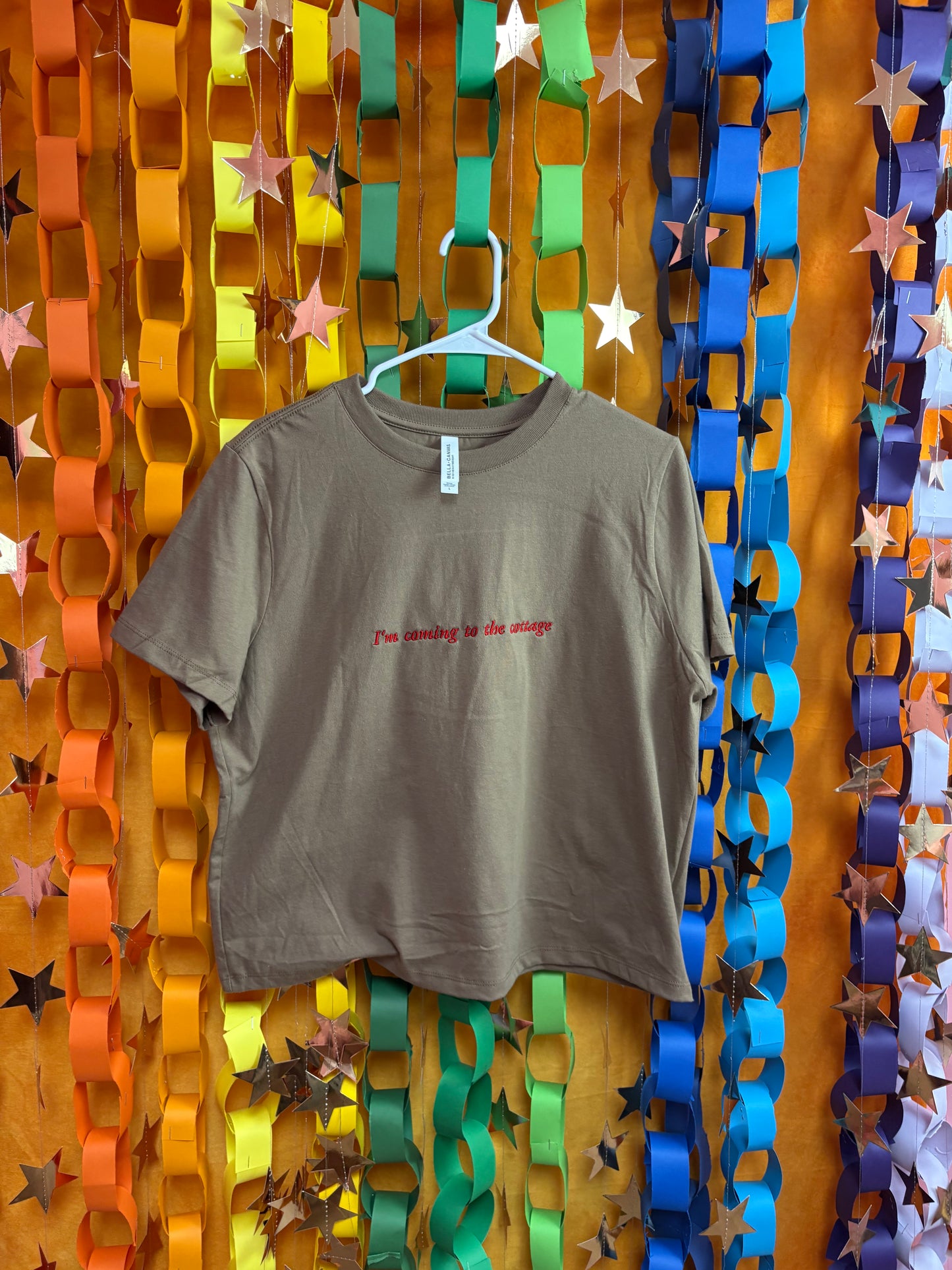 "I'm coming to the cottage" Heated Rivalry Embroidered Top
