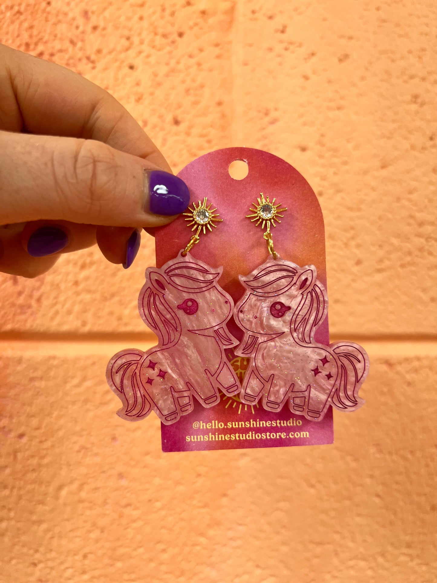 Pink Pony Chappell Roan Earrings