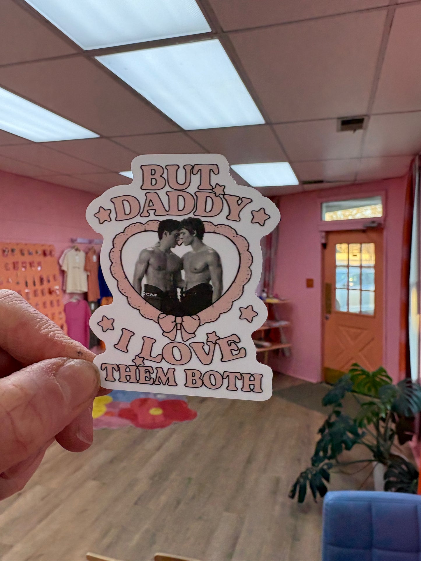 “But Daddy I Love them Both” Heated Rivalry sticker