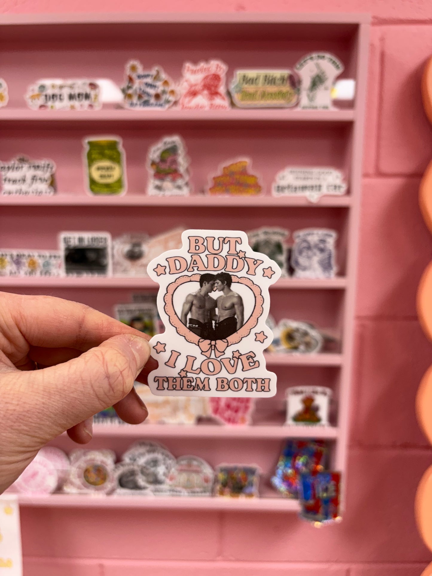 “But Daddy I Love them Both” Heated Rivalry sticker