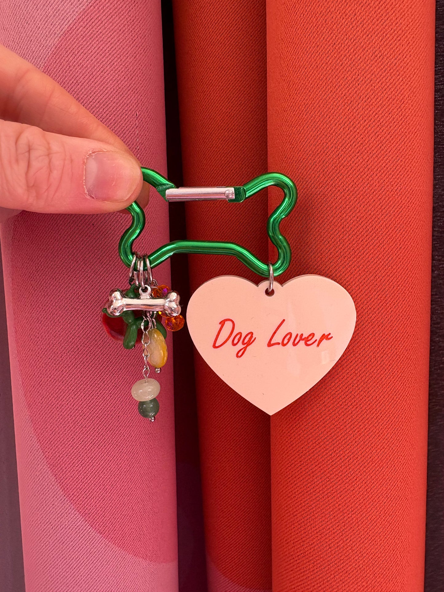 Cat or Dog Lover Bag Charm