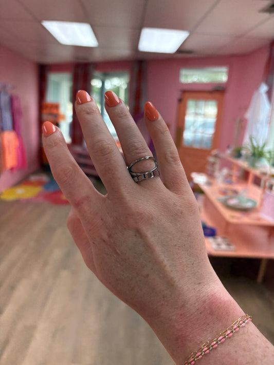Different Worlds Titanium Rings