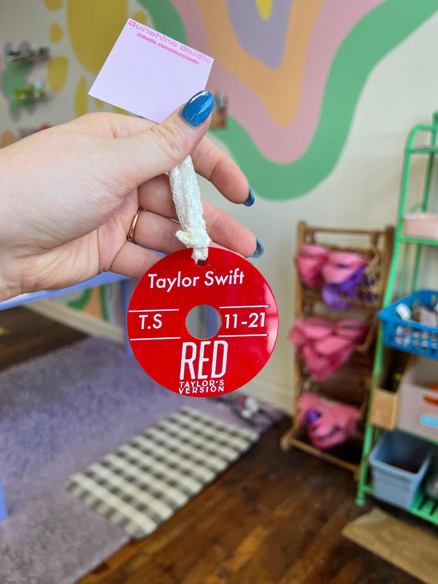 RED Taylor Swift Album Ornaments