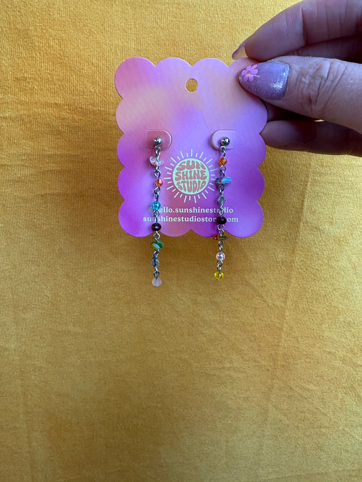 Chaotic Energy Earrings
