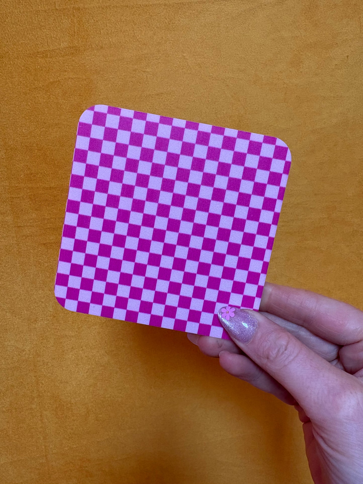 Colorful Rounded Edge Coaster