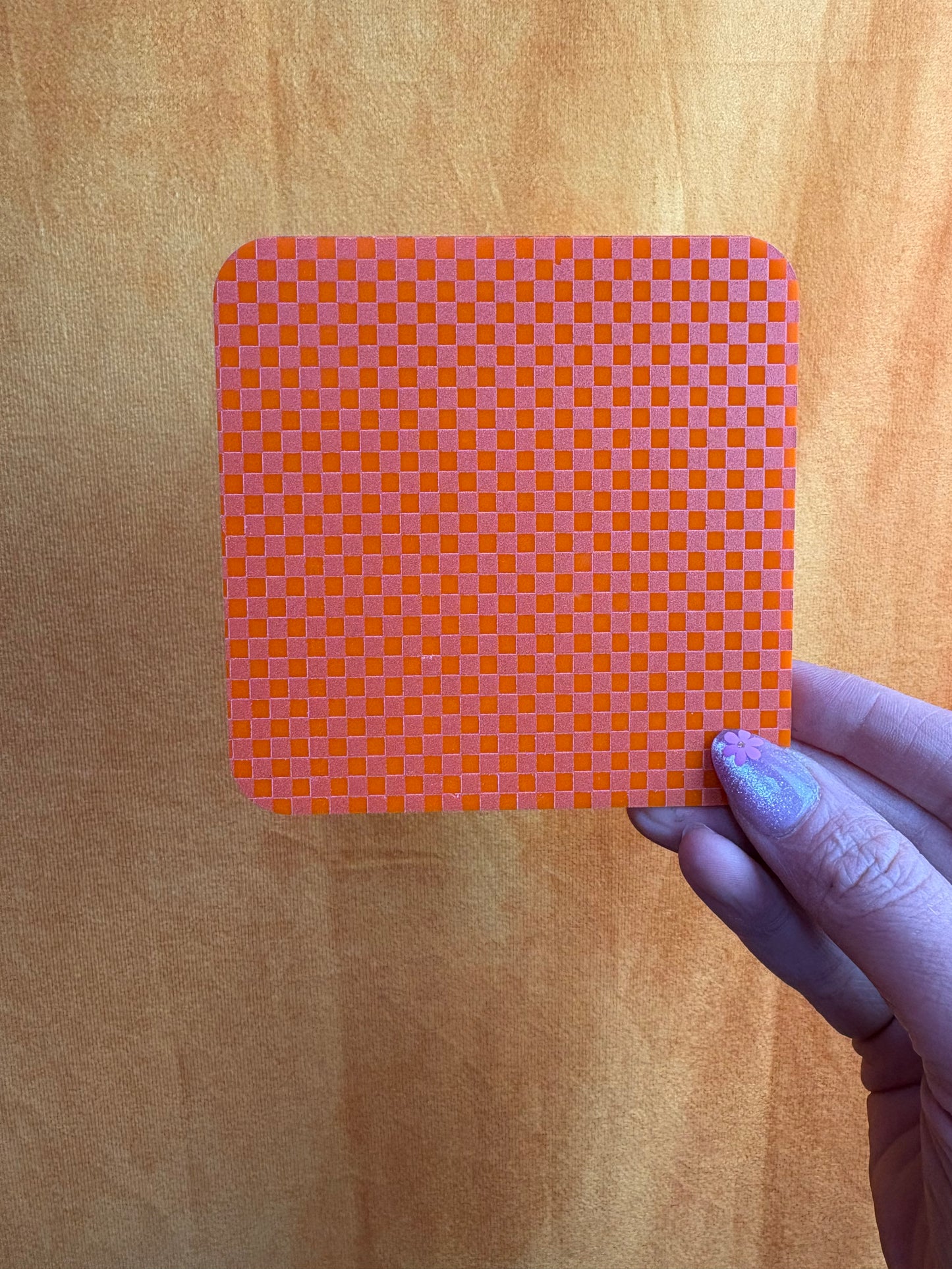 Colorful Rounded Edge Coaster