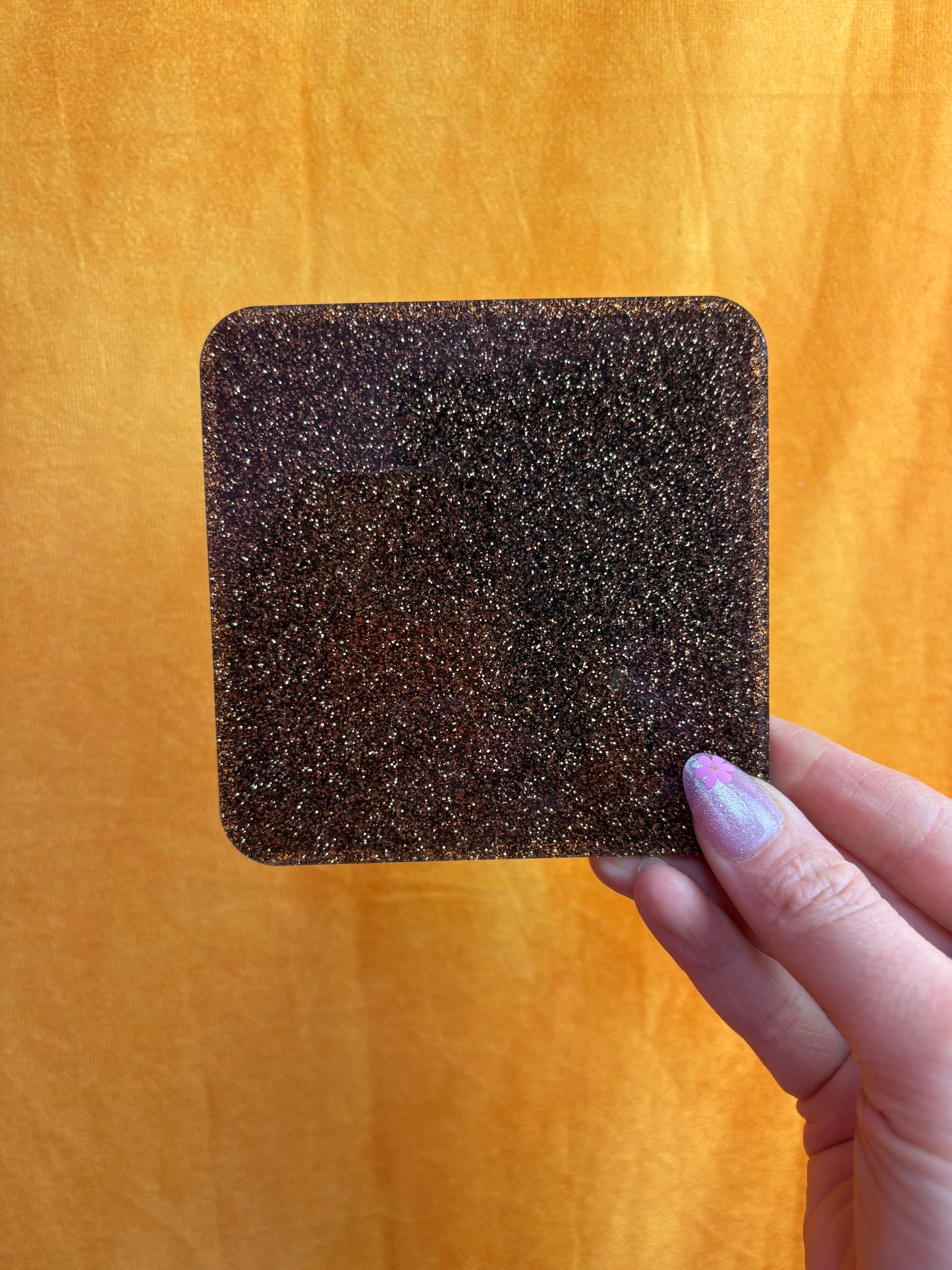 Colorful Rounded Edge Coaster