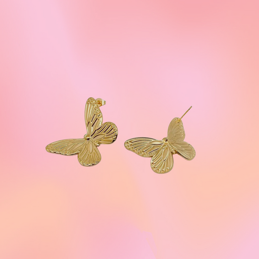 Large Butterfly Studs