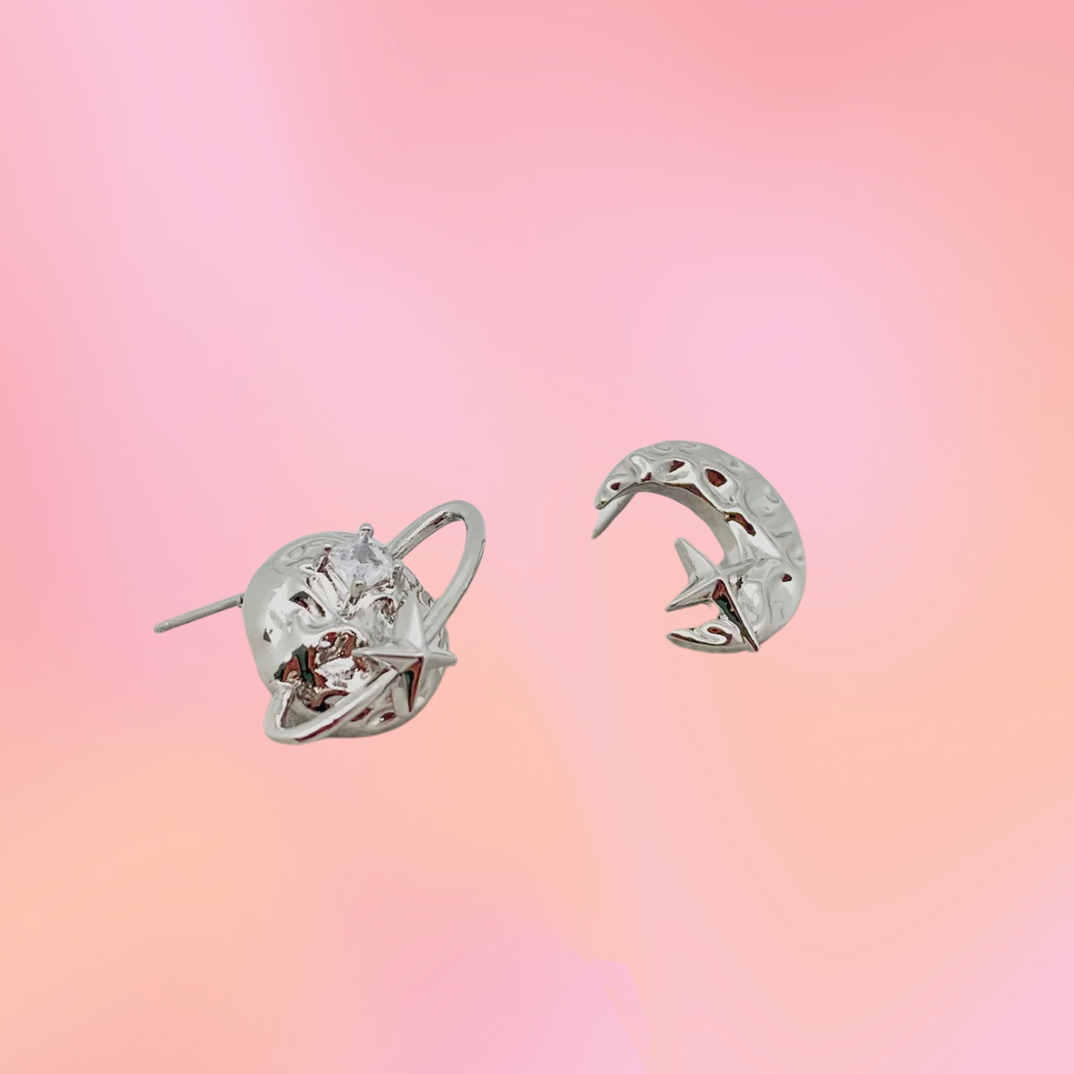 "Love You to The Moon and To Saturn" Taylor Swift Earrings