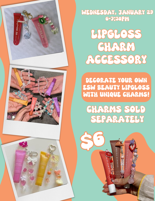 1-29 Lipgloss Charm Accessory