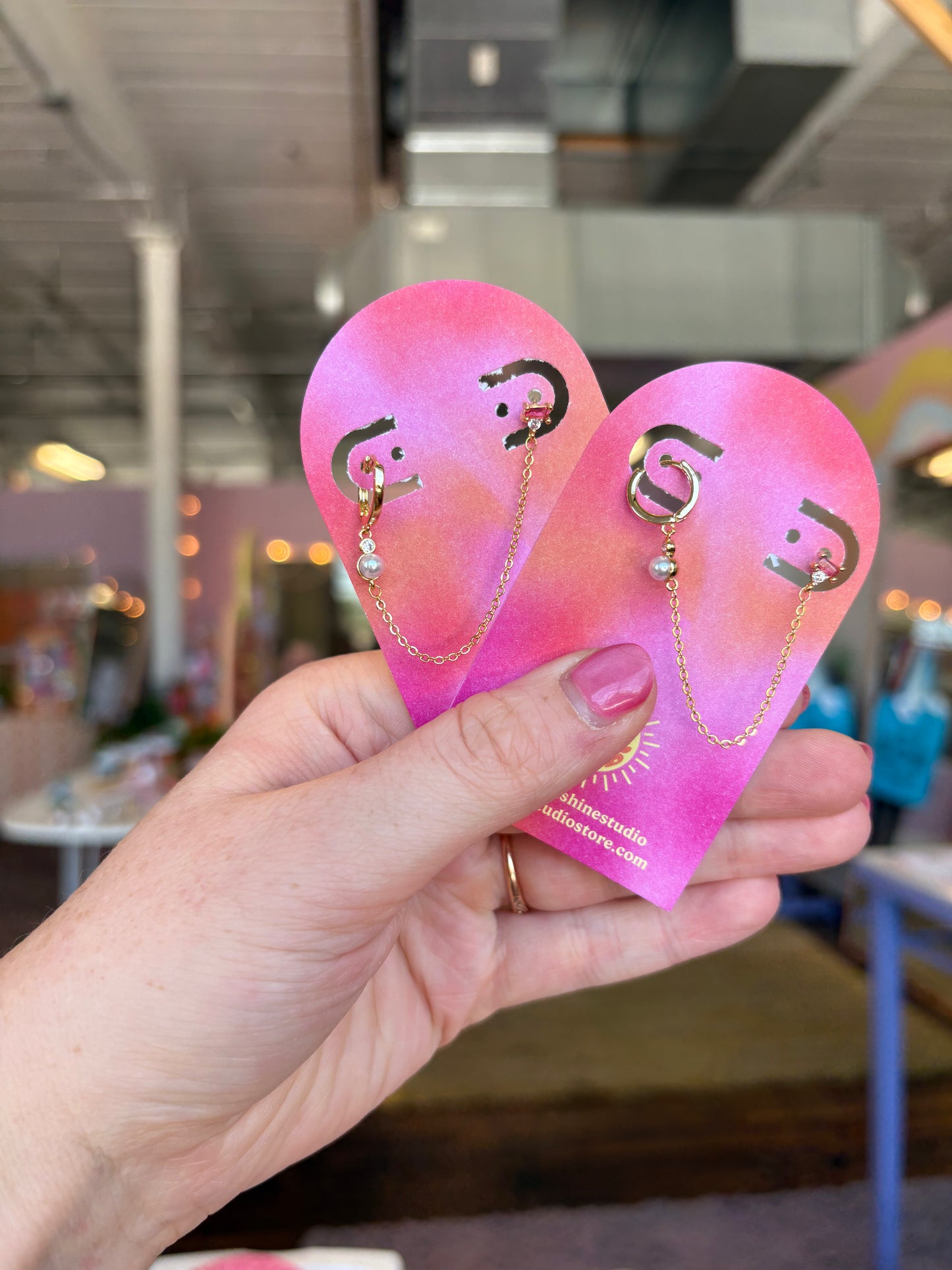 Double Piercing Earring (single)